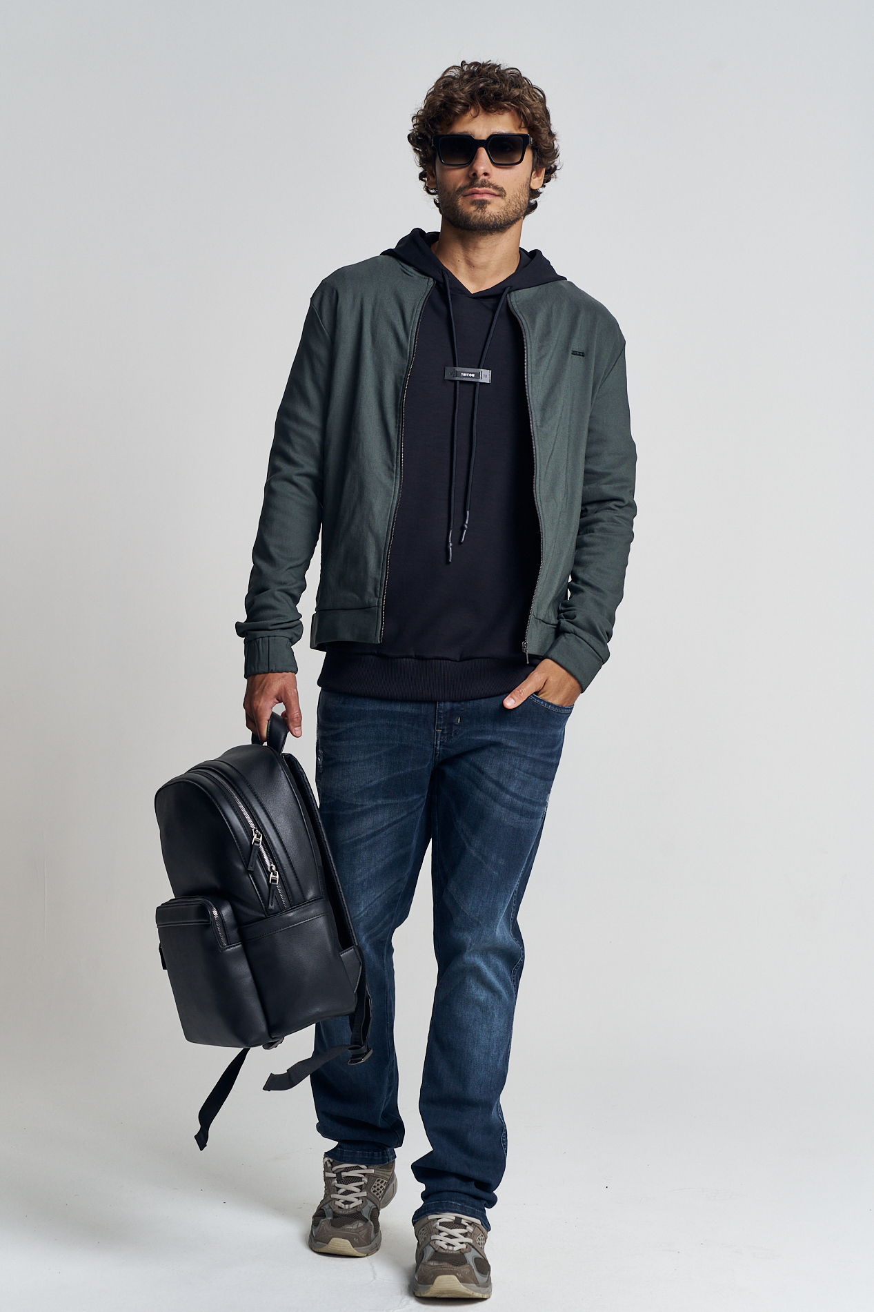 CALÇA JEANS GILSON SLIM 42 INDIGO
