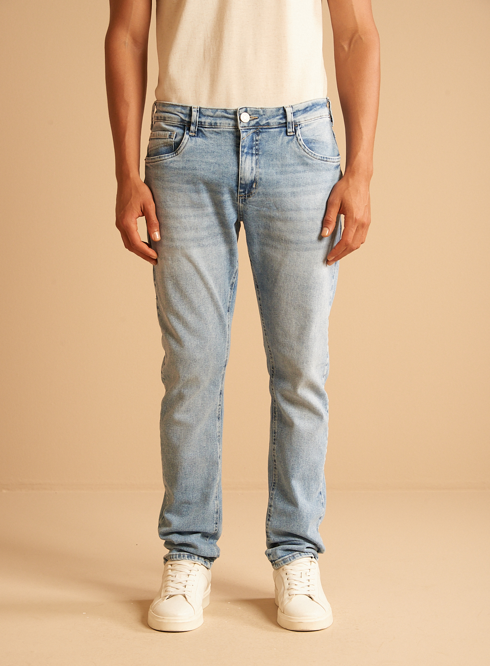 CALÇA JEANS PAUL SLIM 42 INDIGO