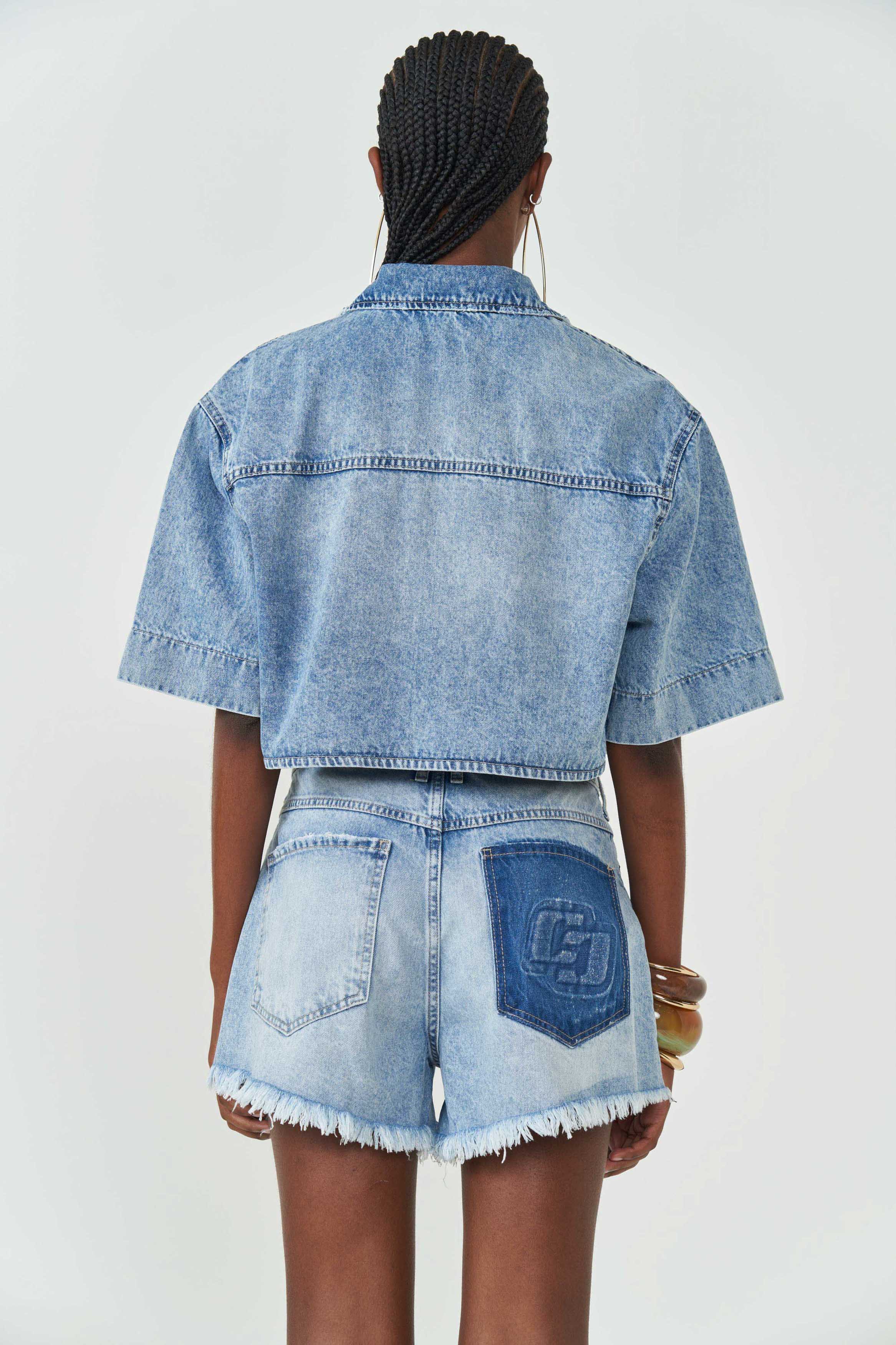 CAMISA JEANS G INDIGO