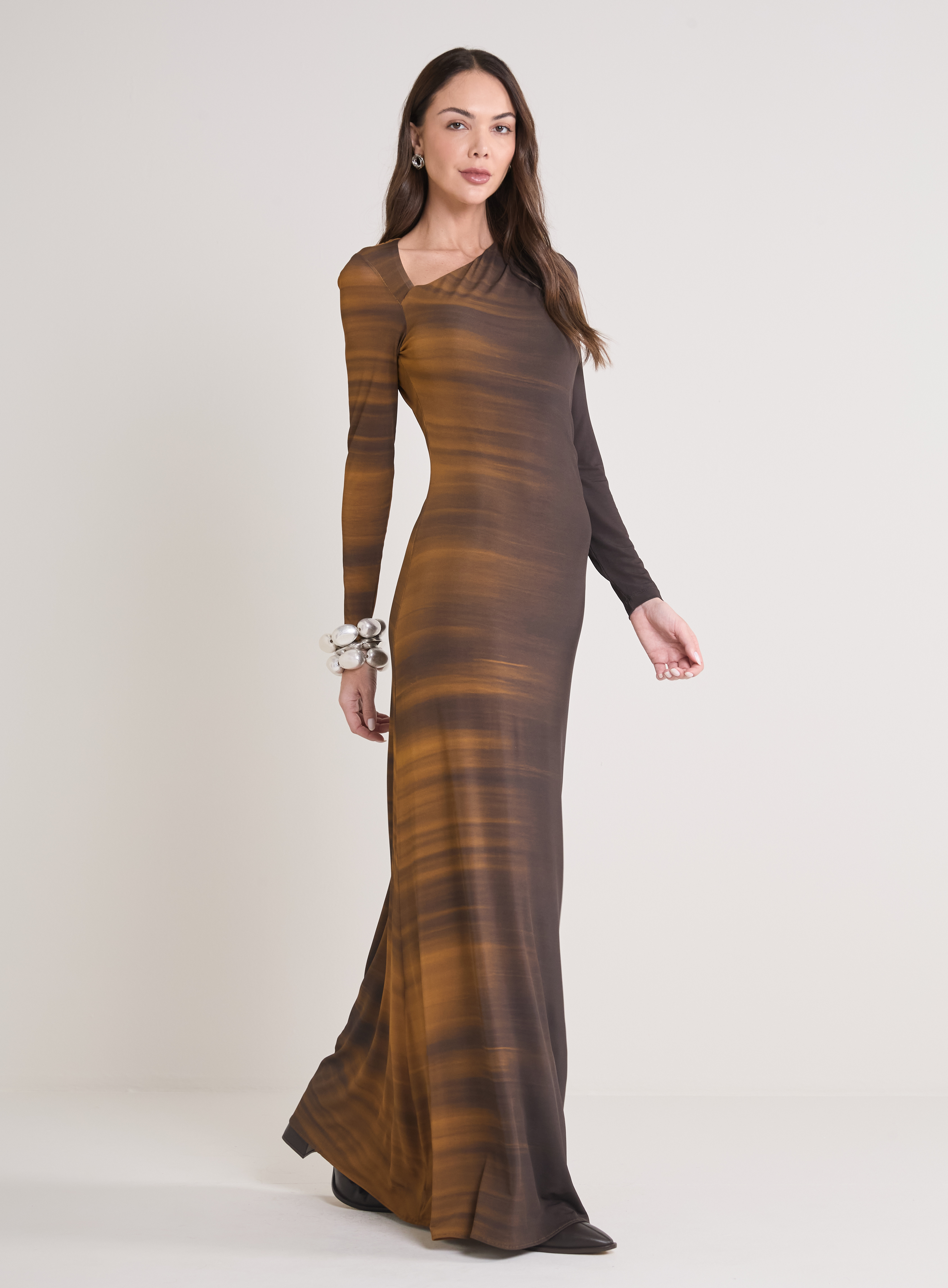 VESTIDO ESTAMPADO M GOLDEN GRADIENT