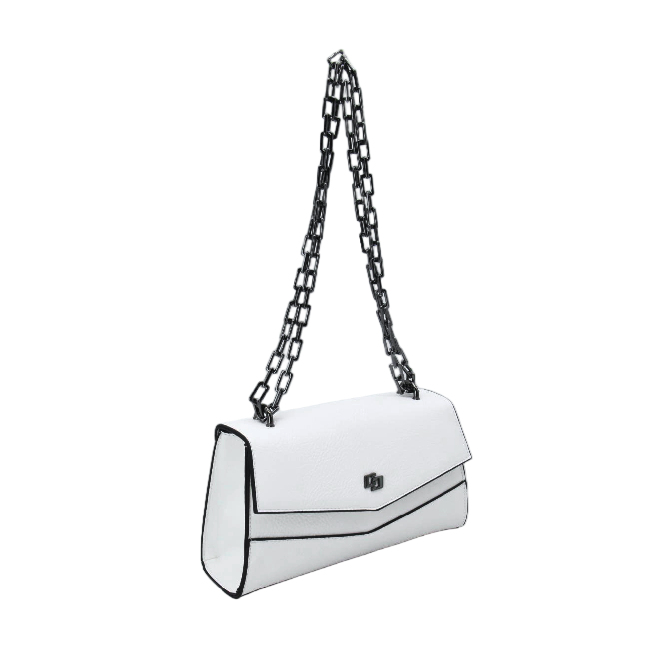 BOLSA COLCCI SATCHEL TEXTURA HERITAGE U PRETO