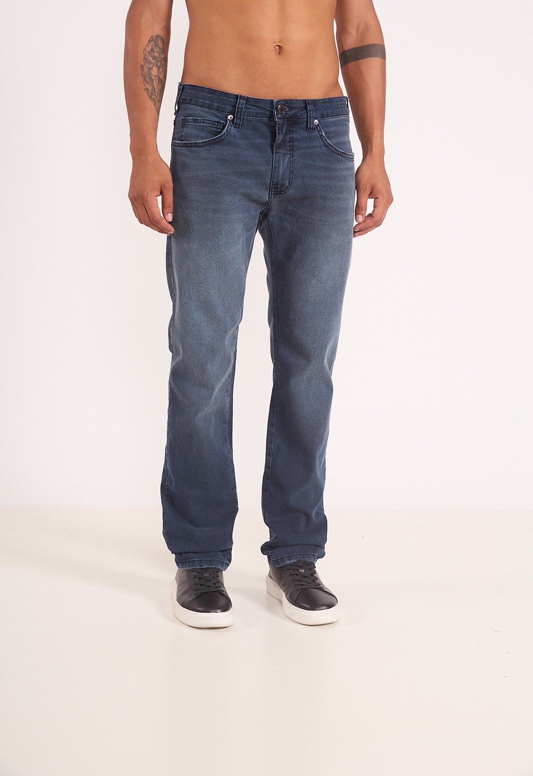 CALÇA JEANS COMFORT 44 INDIGO