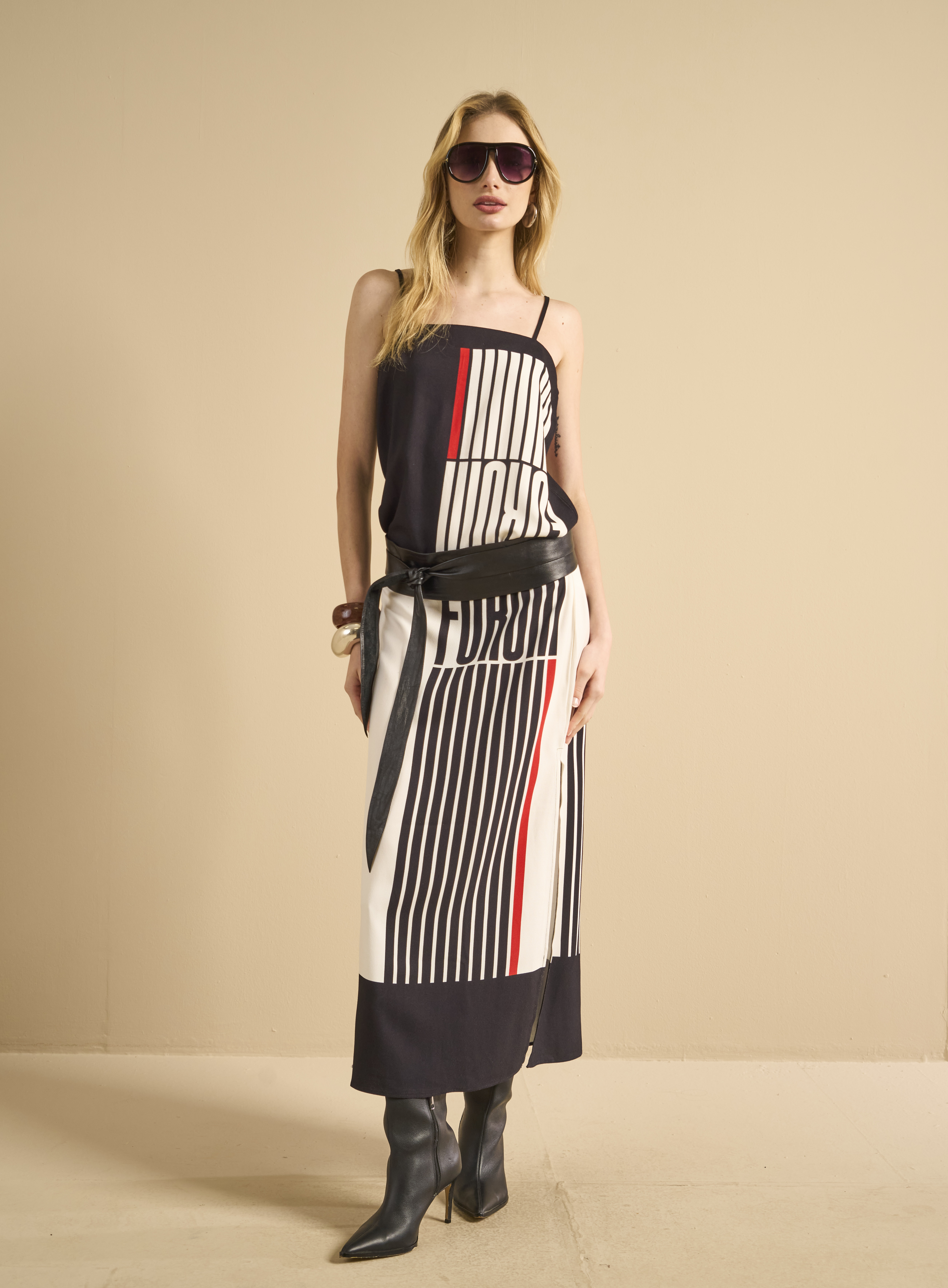 VESTIDO ESTAMPADO P LENCO FORUM