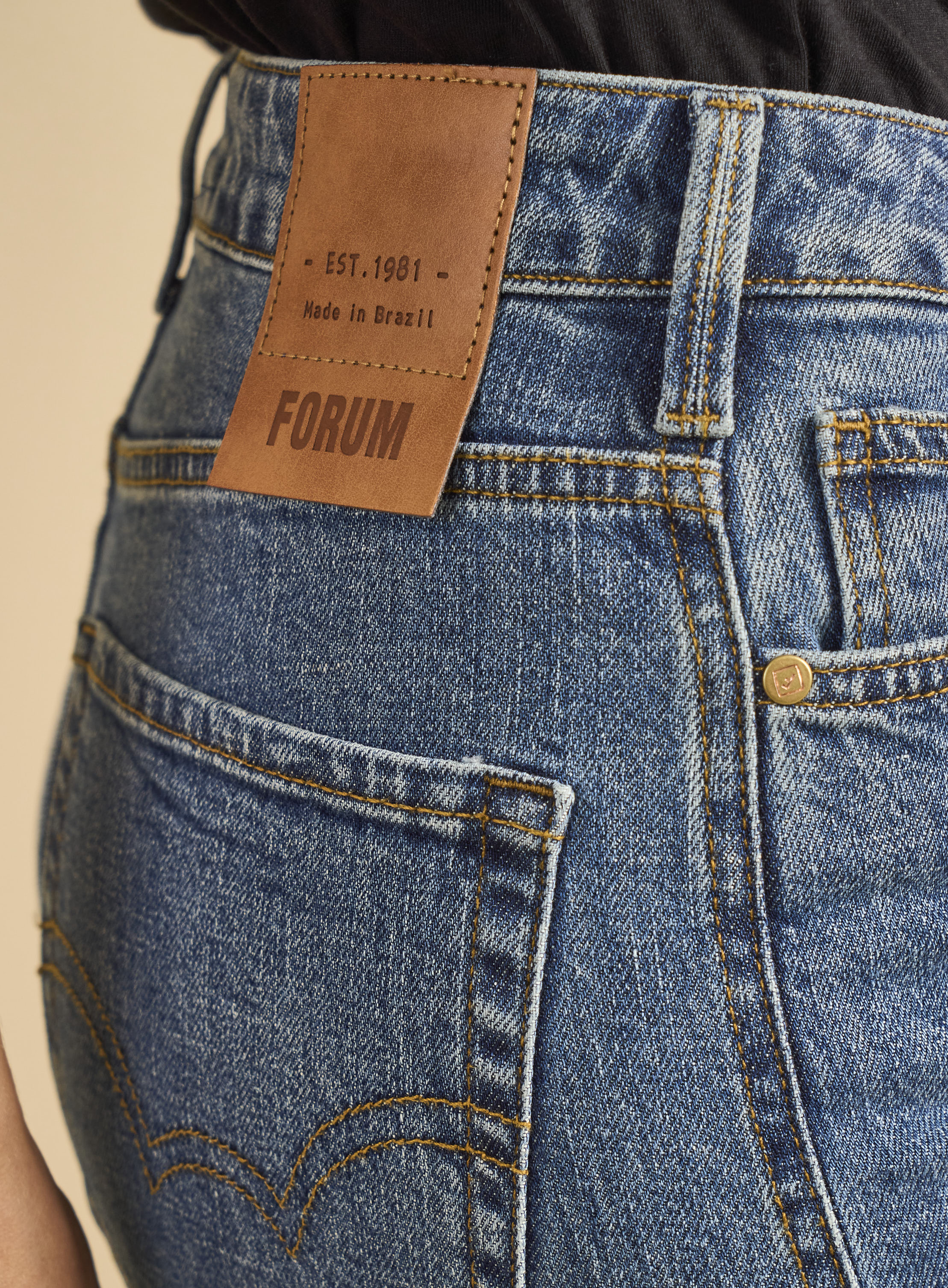 CALÇA JEANS LOUISE 40 INDIGO