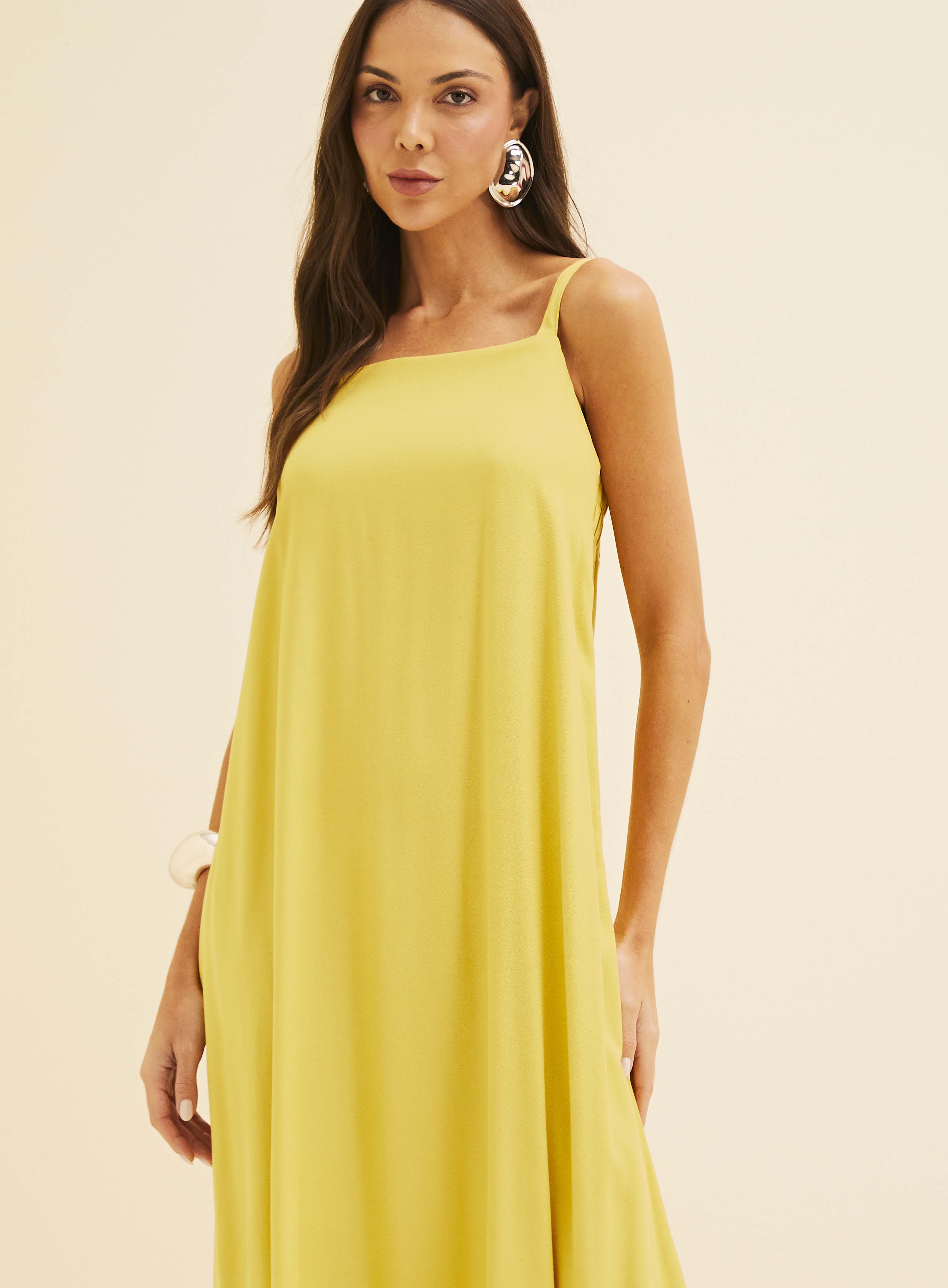 VESTIDO FORUM M AMARELO OLIVENITE