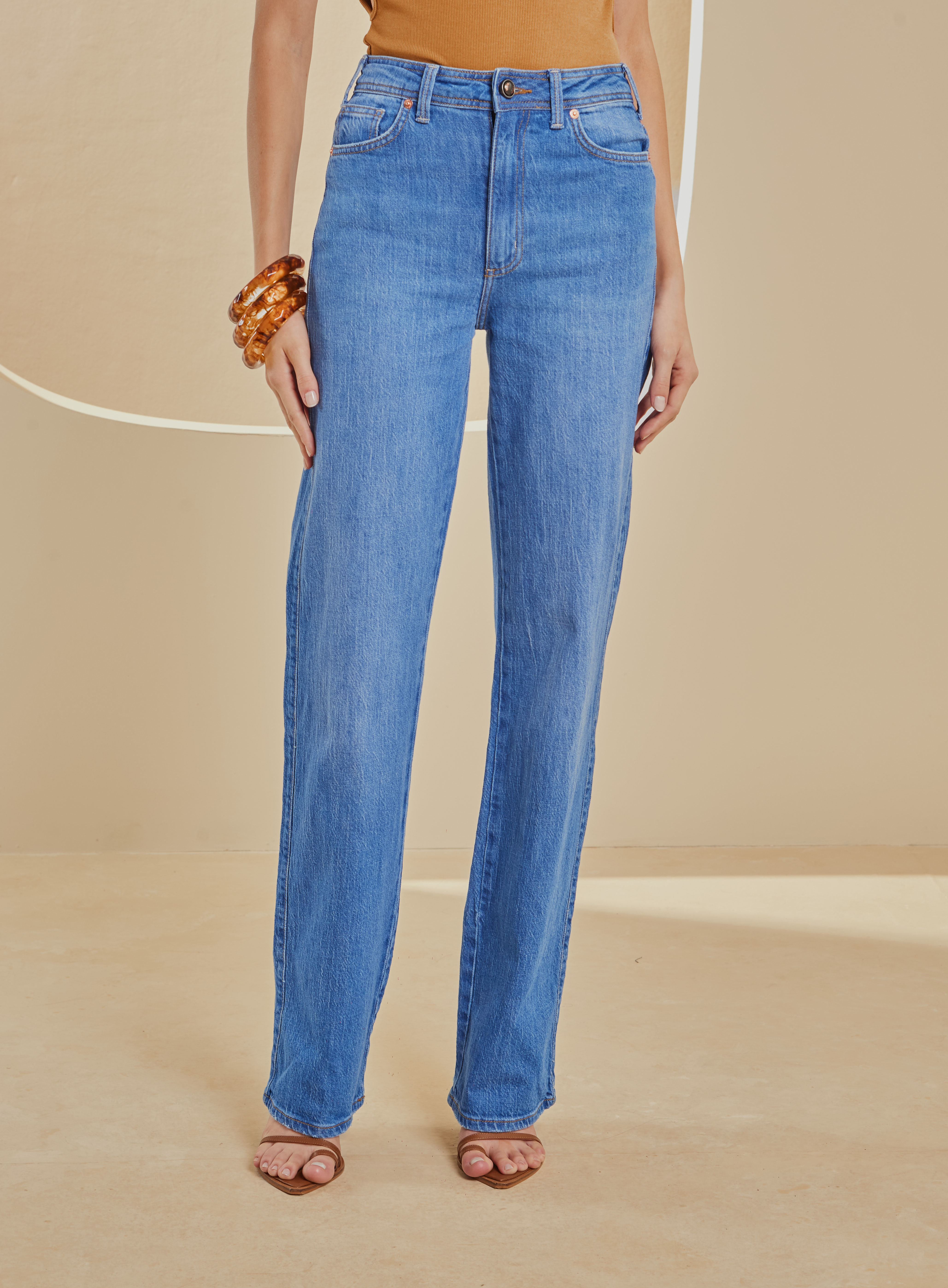 CALÇA JEANS BELLA STRETCH 36 INDIGO