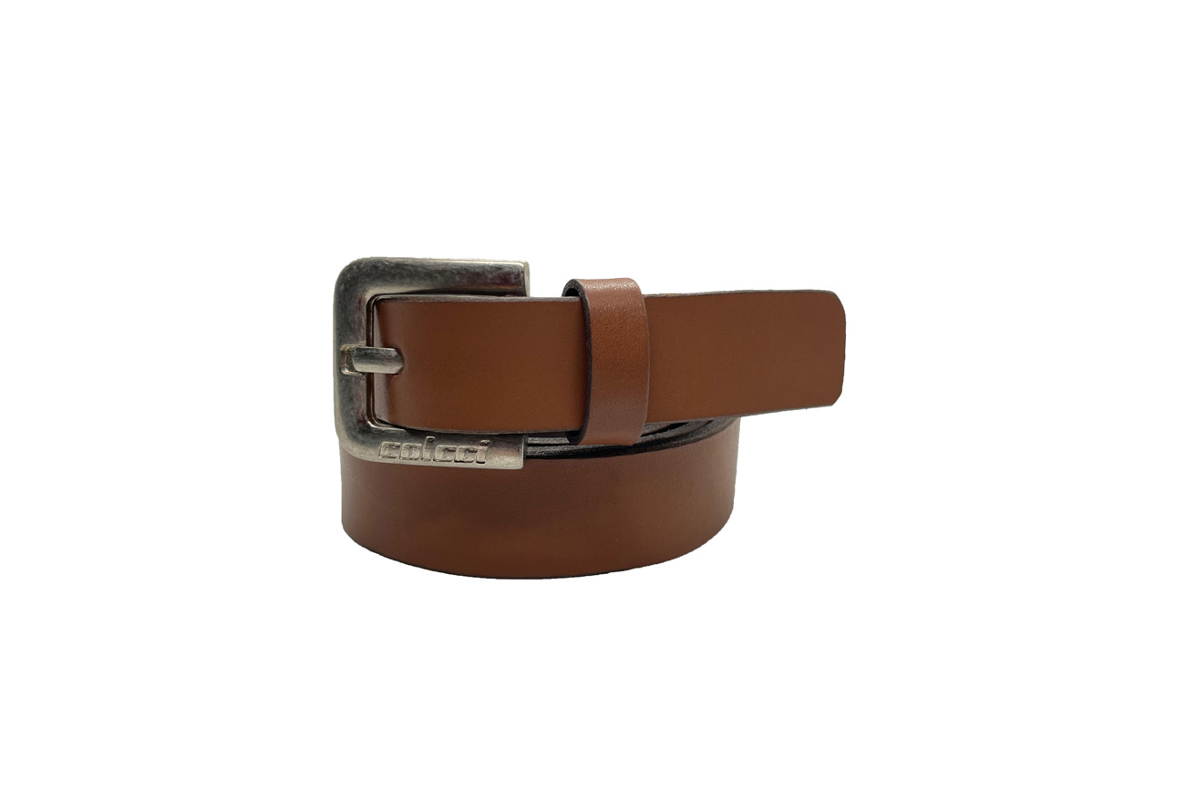 CINTO COLCCI MASC FIV NIQUEL 100 MARROM ROCCIA
