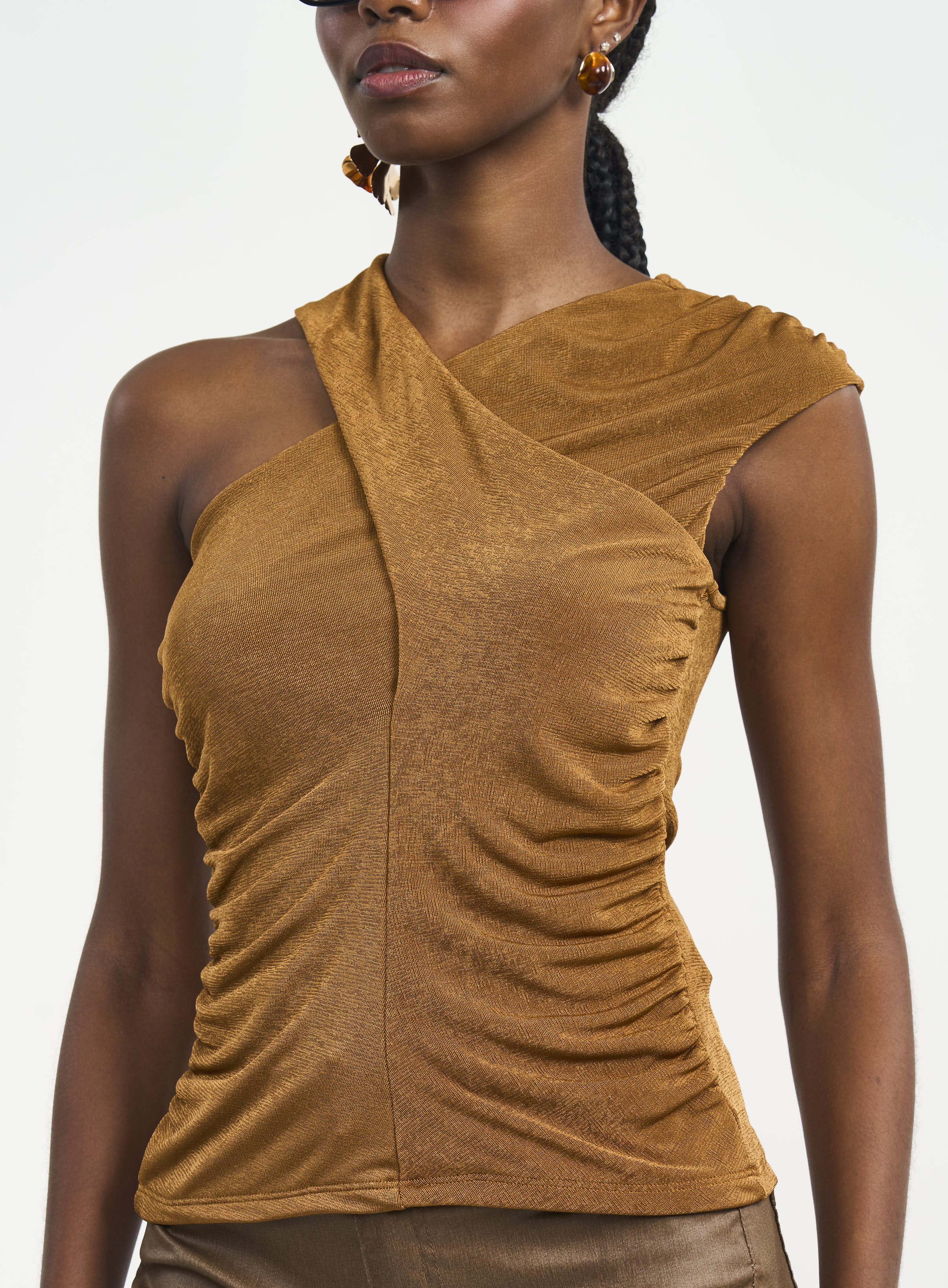 BLUSA COLCCI G MARROM DROME