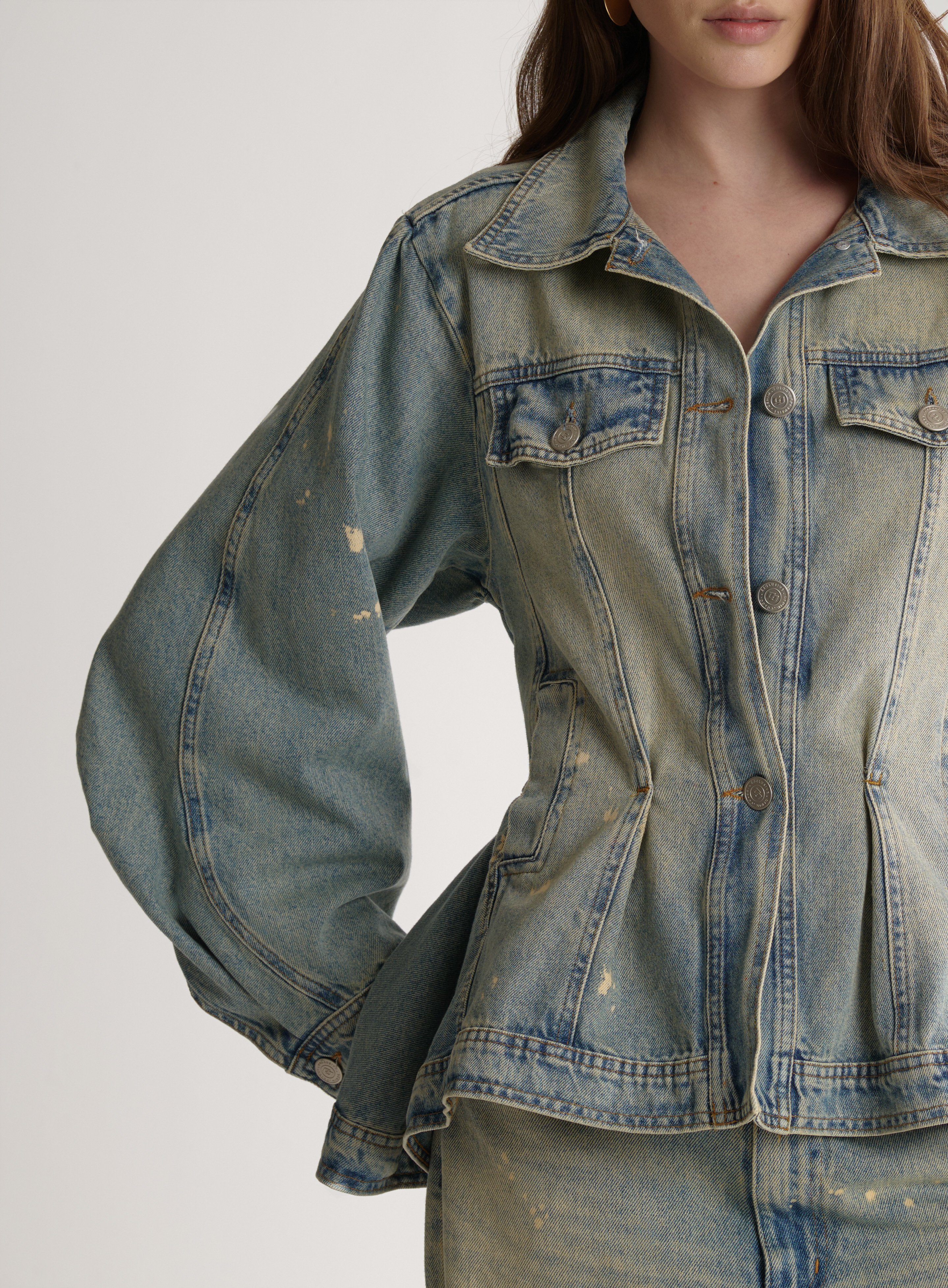 JAQUETA JEANS FASHION P INDIGO