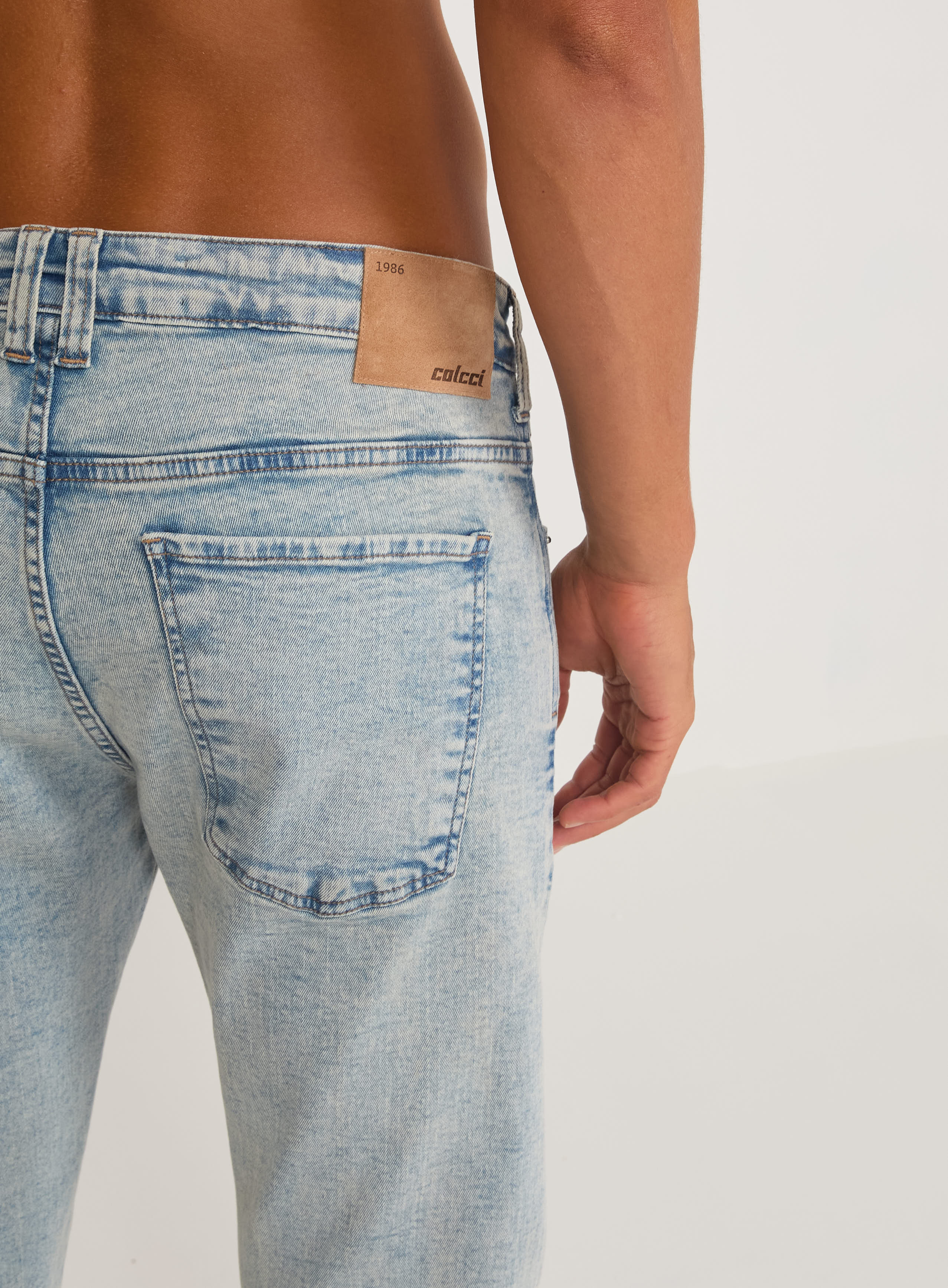 CALÇA JEANS COMFORT 40 INDIGO