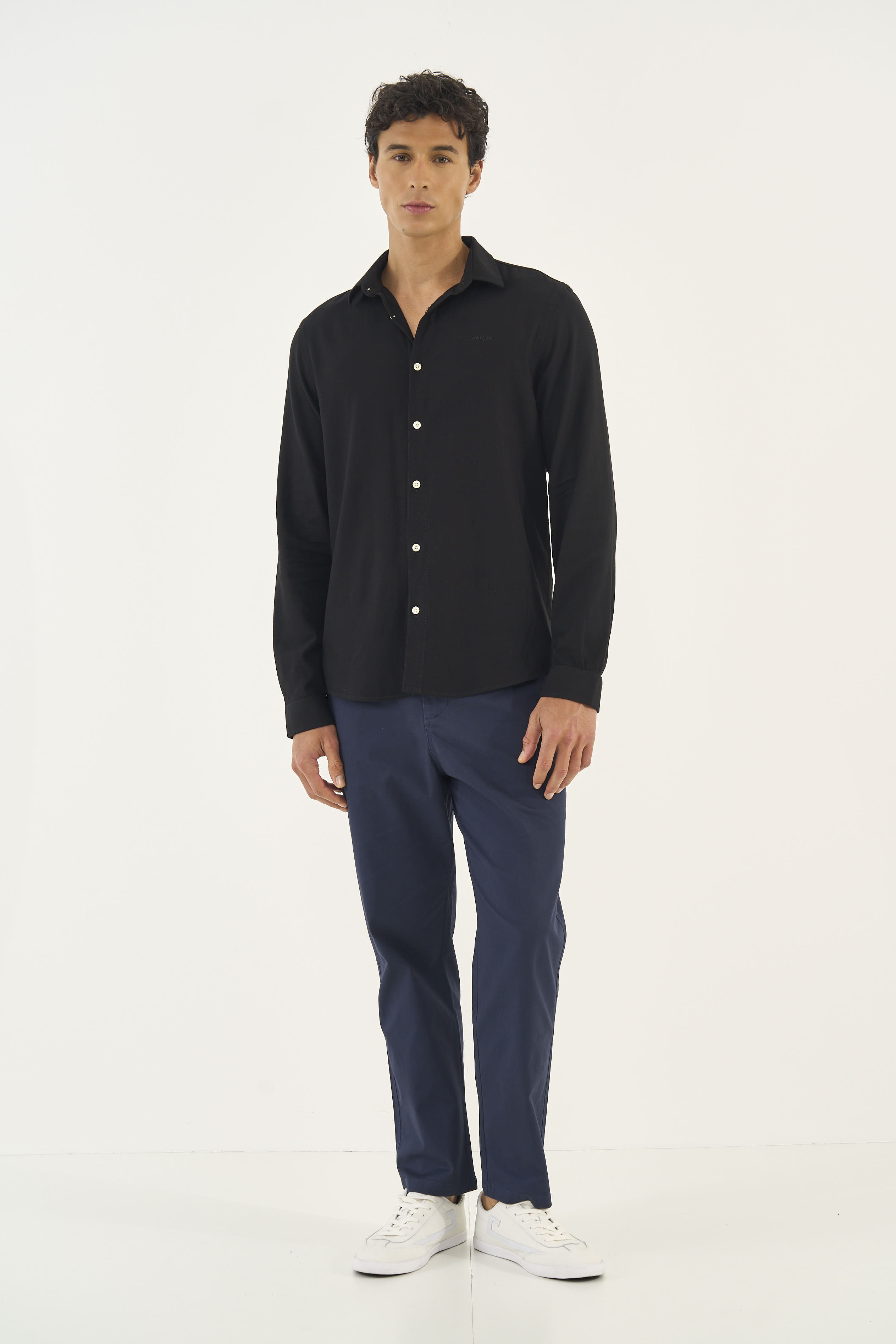 CAMISA LINHO RELAX G BEGE TAUPE