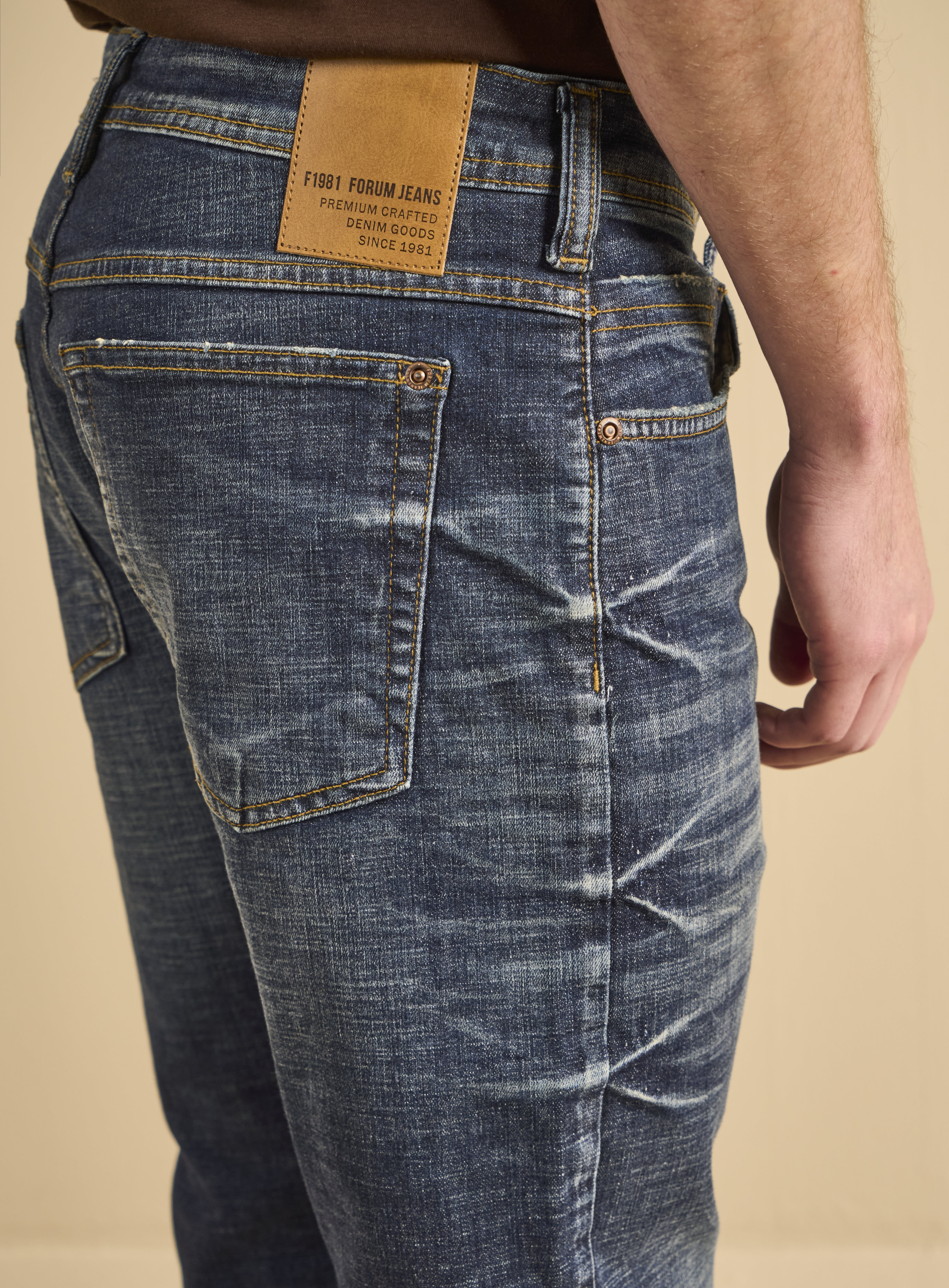 CALÇA JEANS PAUL SLIM 42 INDIGO