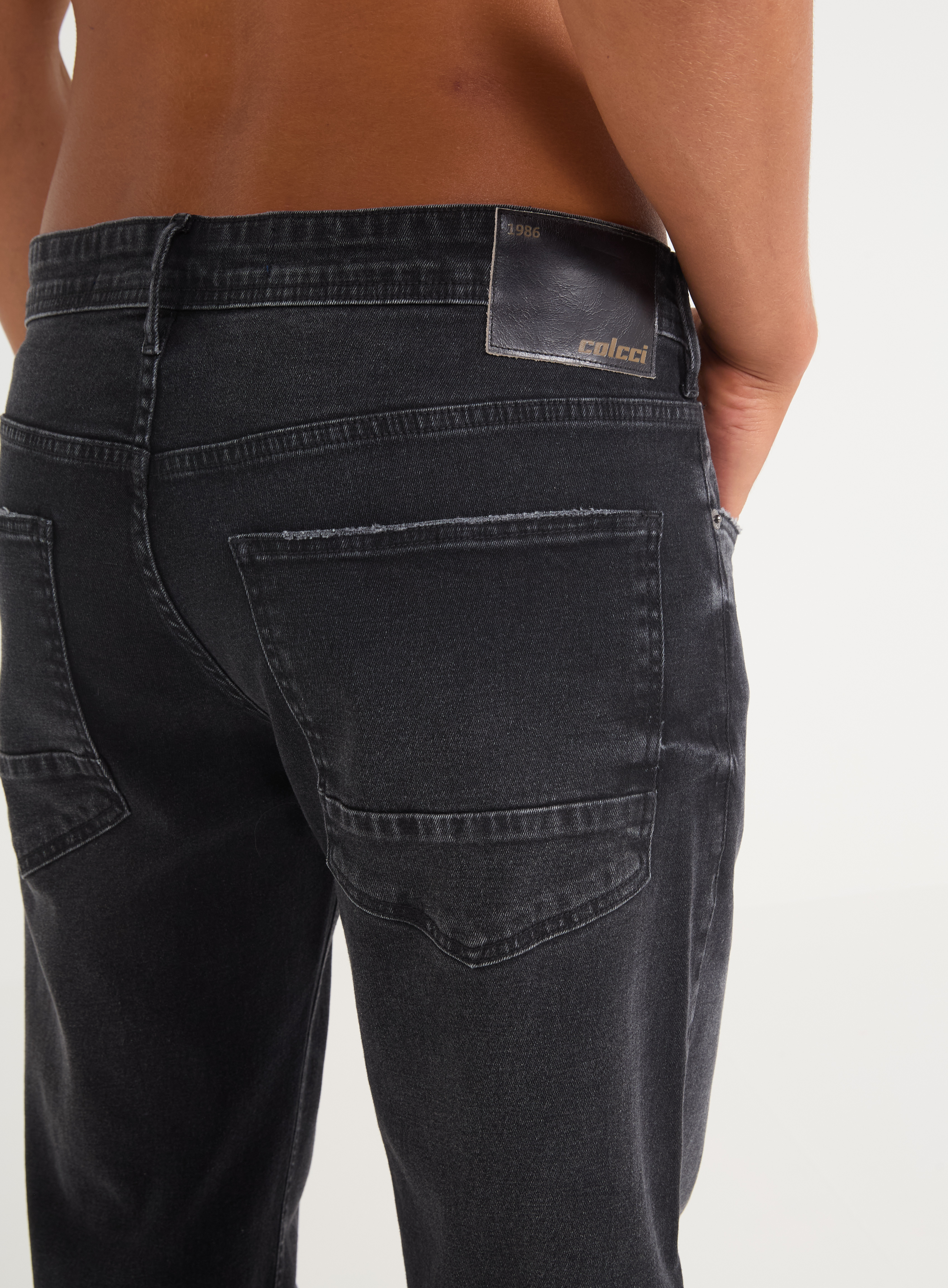 CALÇA JEANS ALEX 40 IND.PRETO
