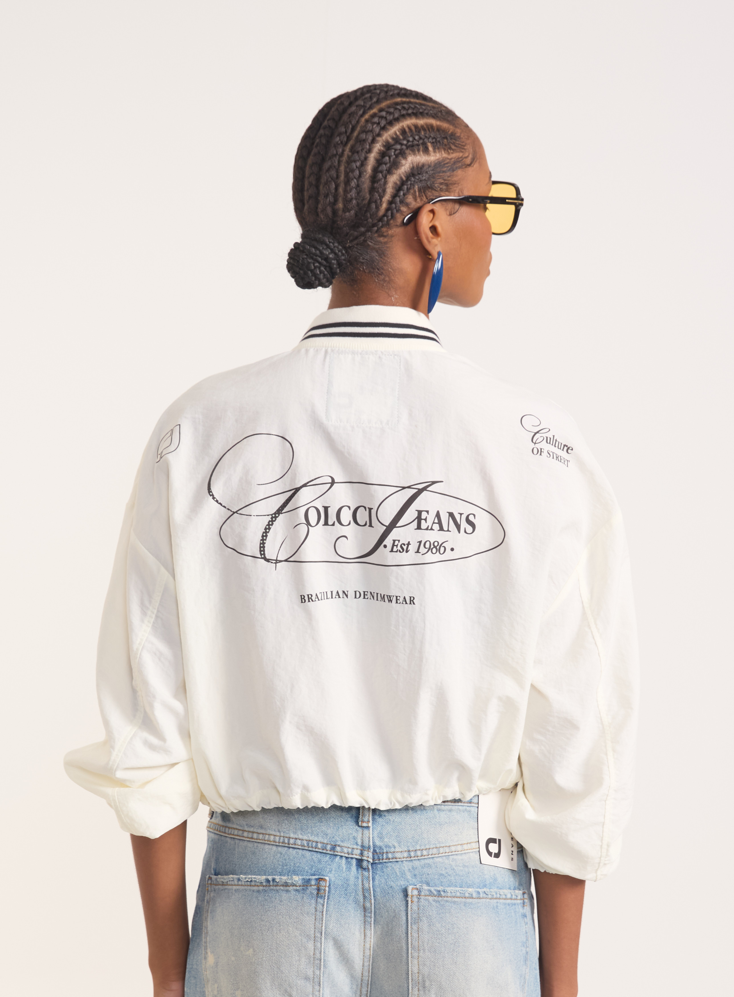 CASACO COLCCI JEANS M OFF SHELL