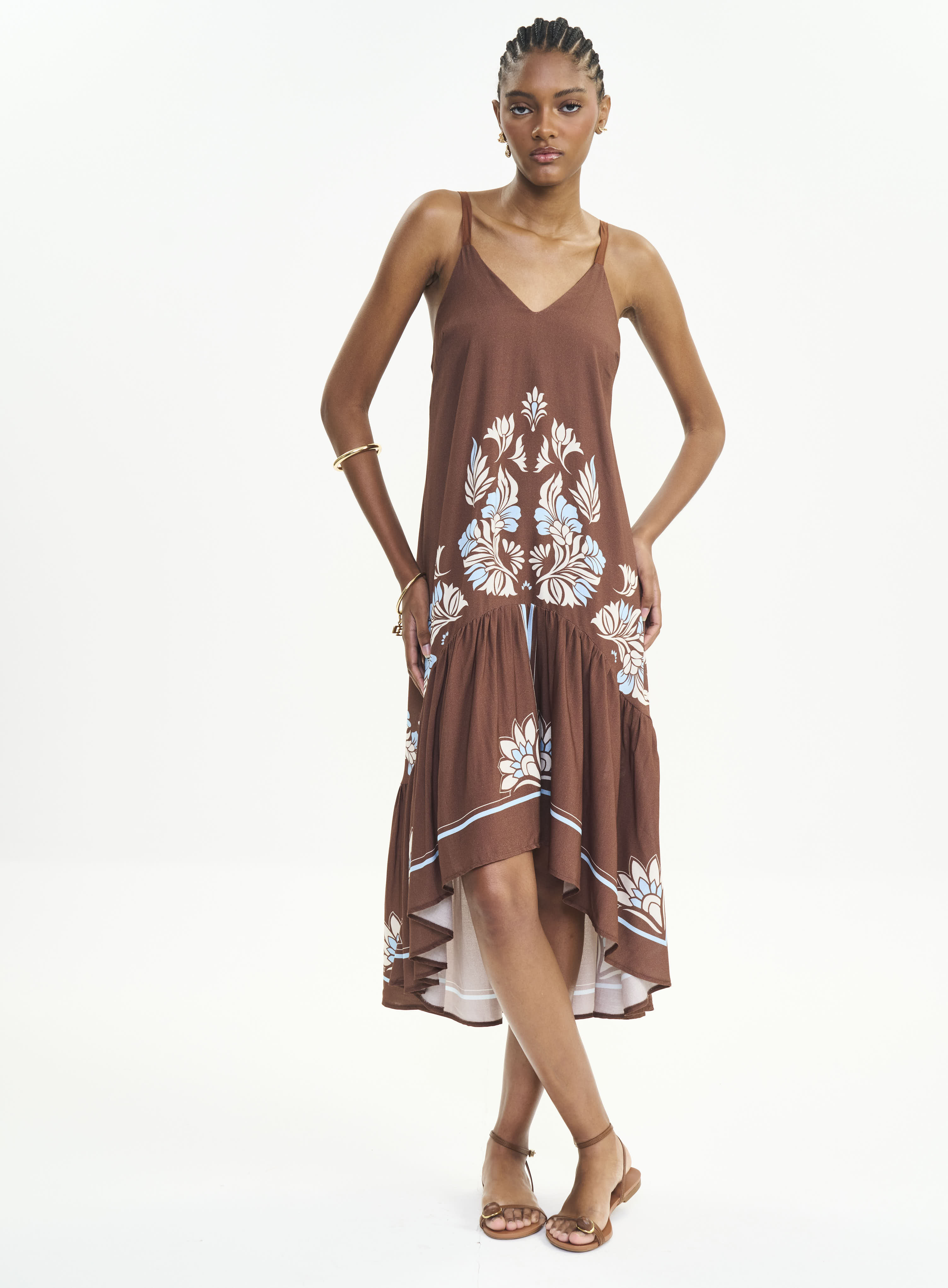 VESTIDO ESTAMPADO M ORNAMENTS II