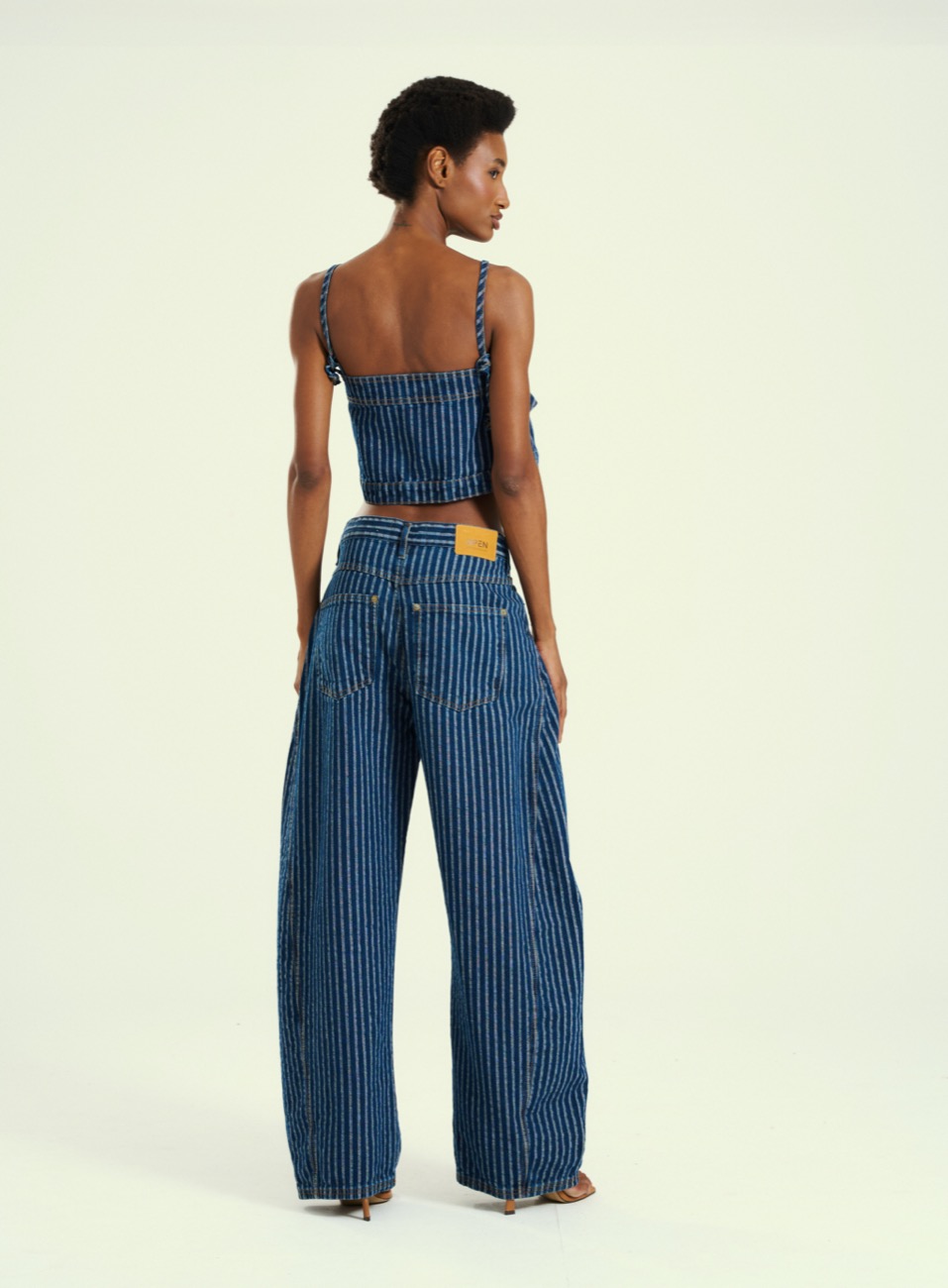 CALÇA JEANS BASIC COMFORT LISTRADA 34 LISTRADO