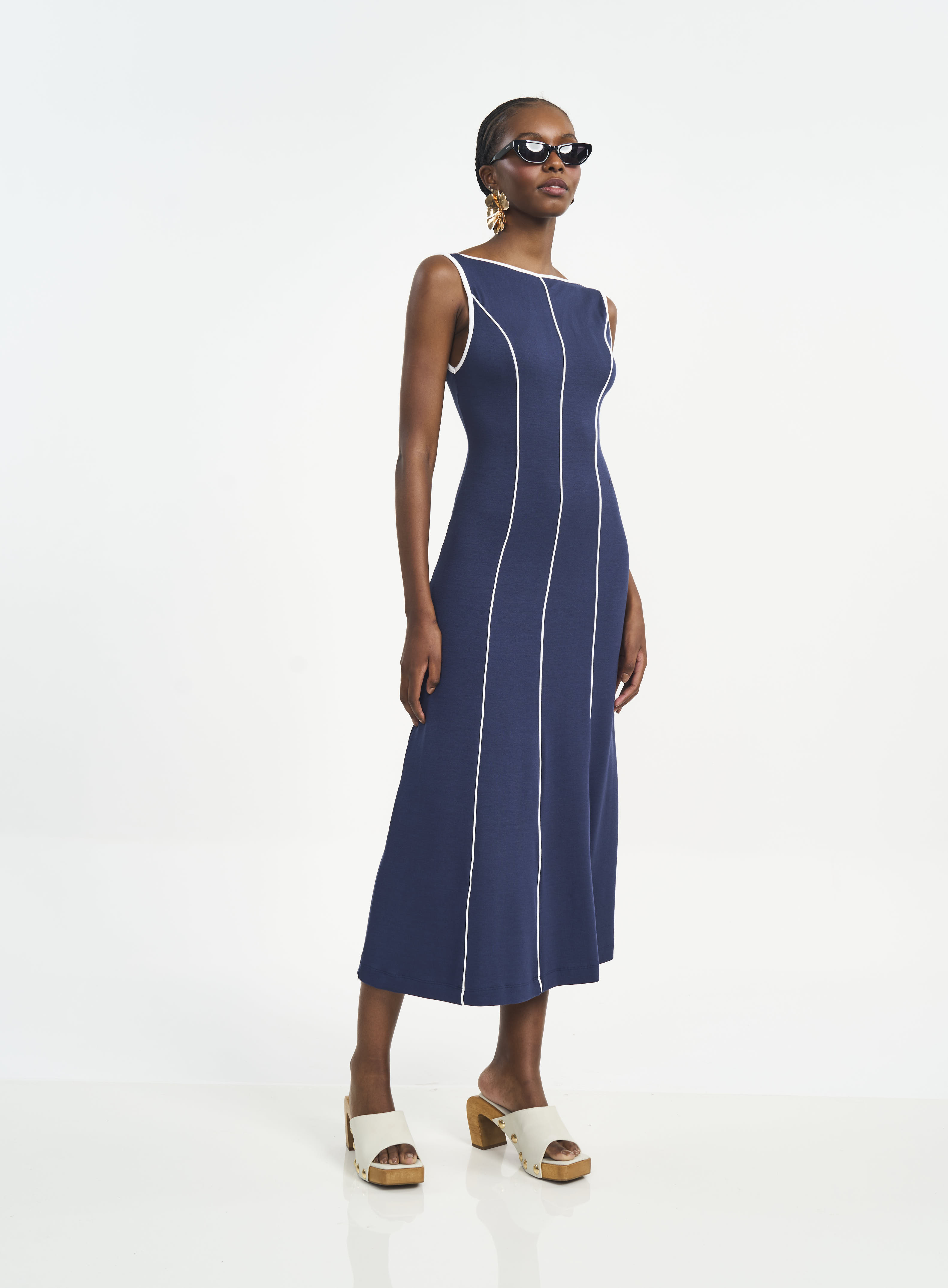 VESTIDO COLCCI M AZUL OLYMPIC