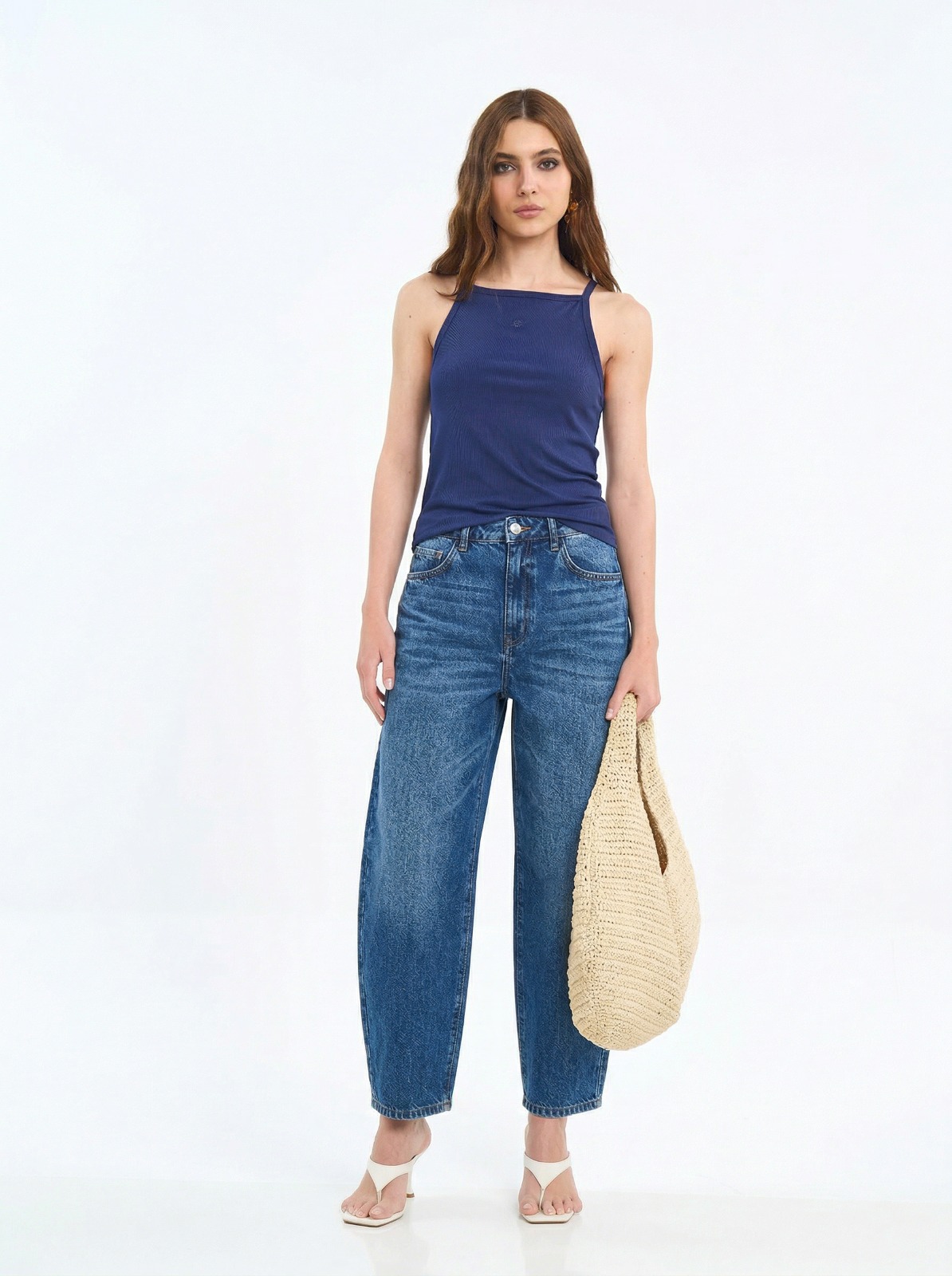 CALÇA JEANS JOANA BARRIL 38 INDIGO