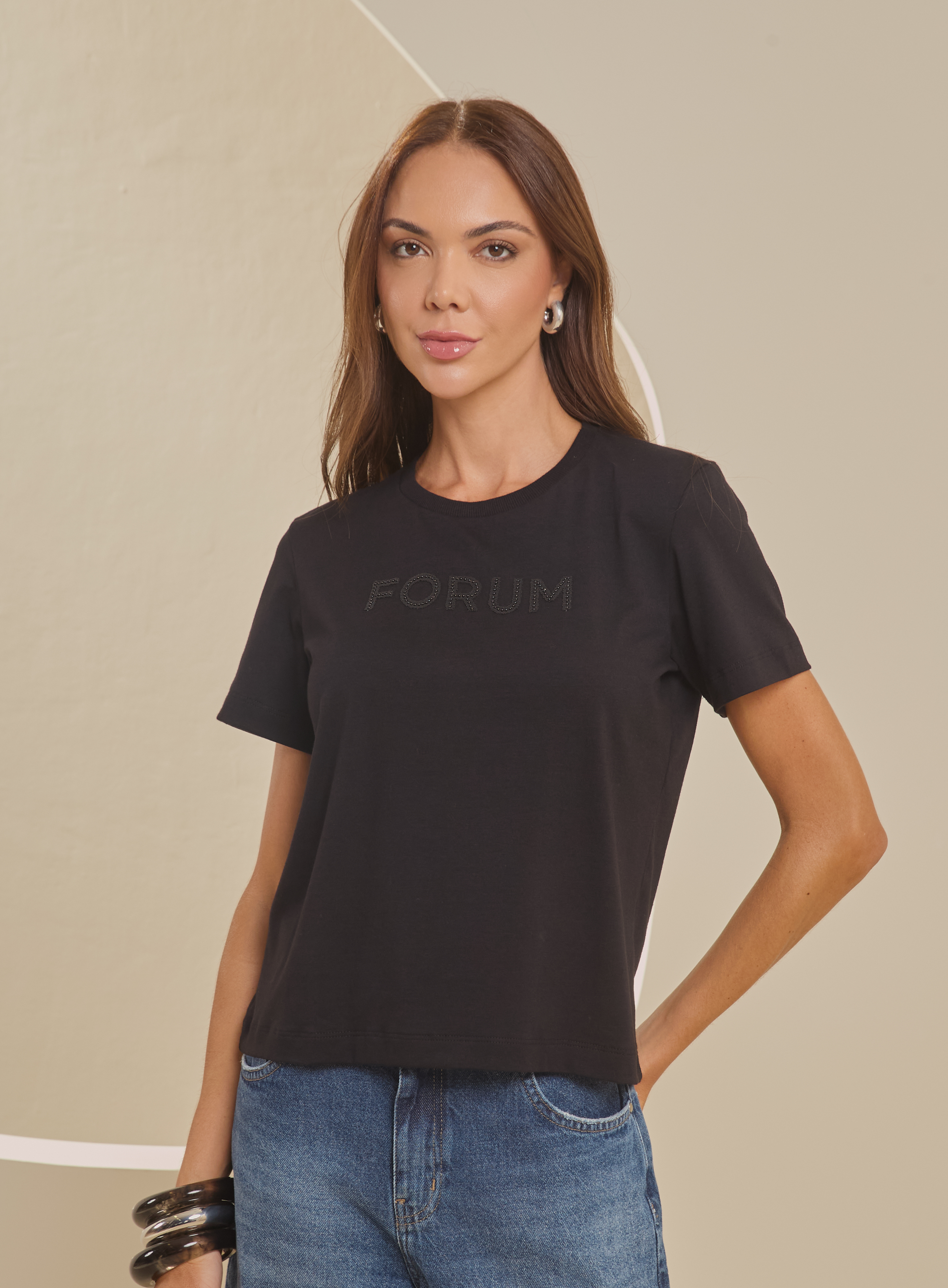 CAMISETA FORUM G PRETO