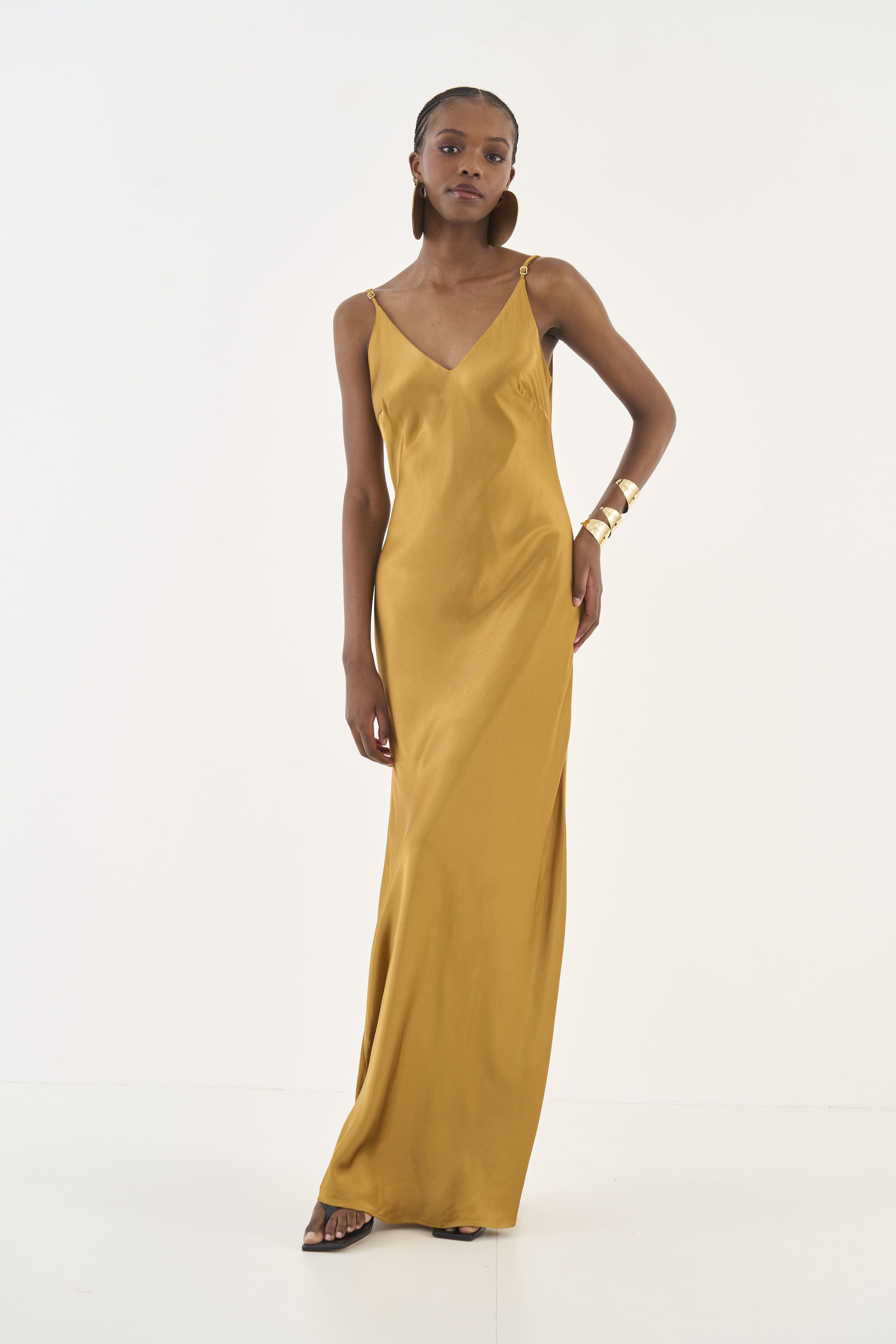 VESTIDO COLCCI M MARROM EBBELA