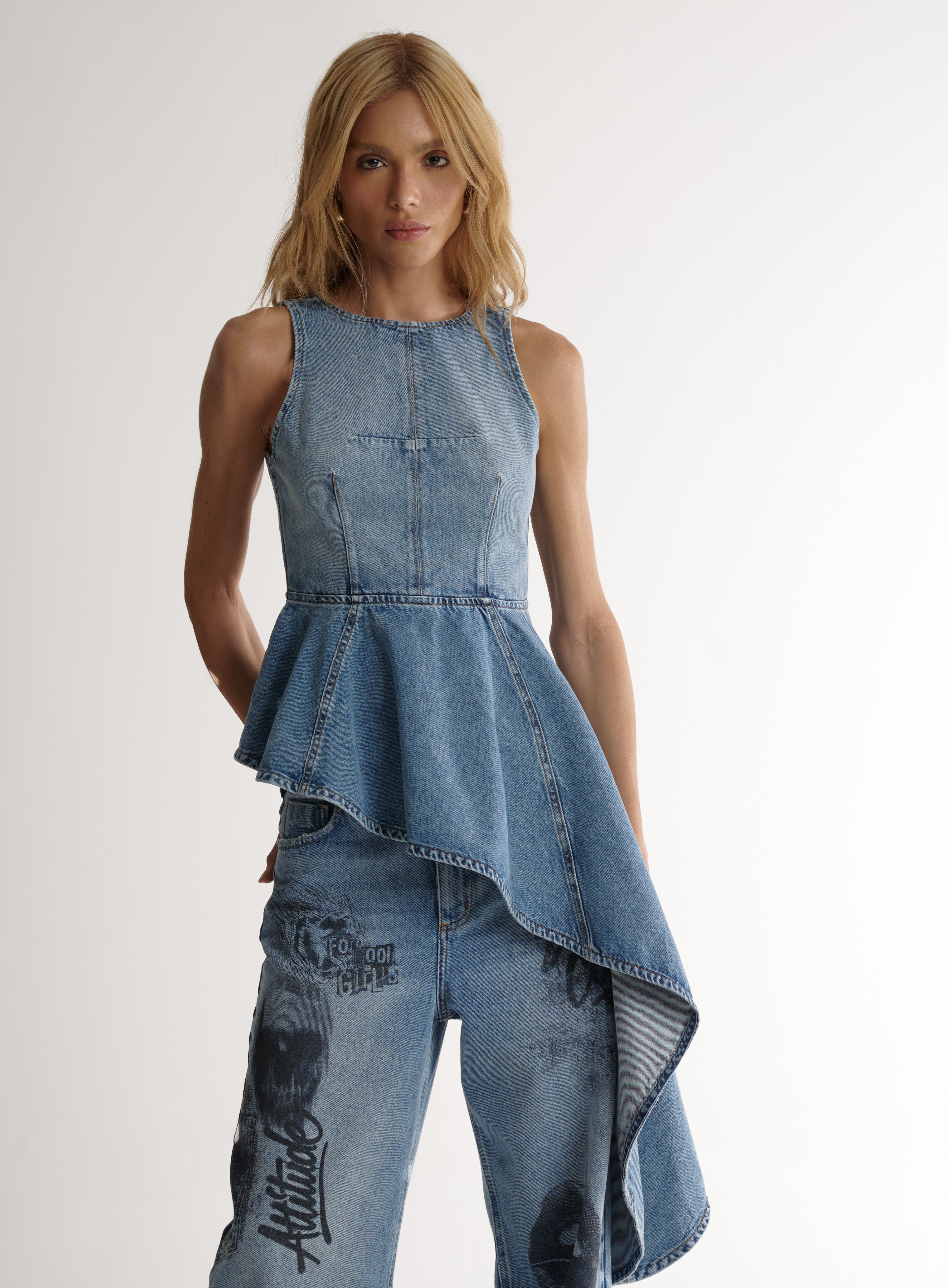 BLUSA JEANS M INDIGO