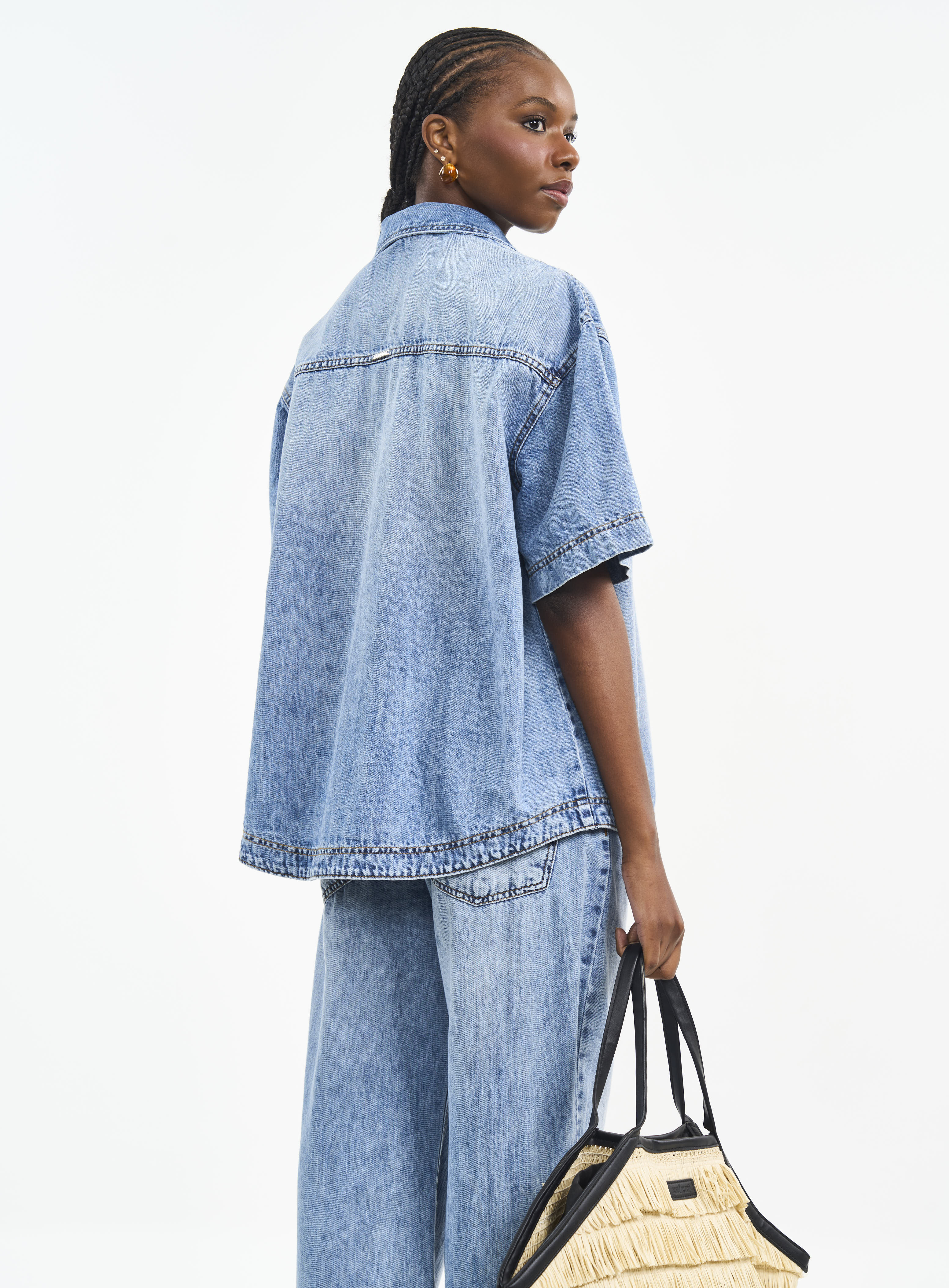 CAMISA JEANS G INDIGO