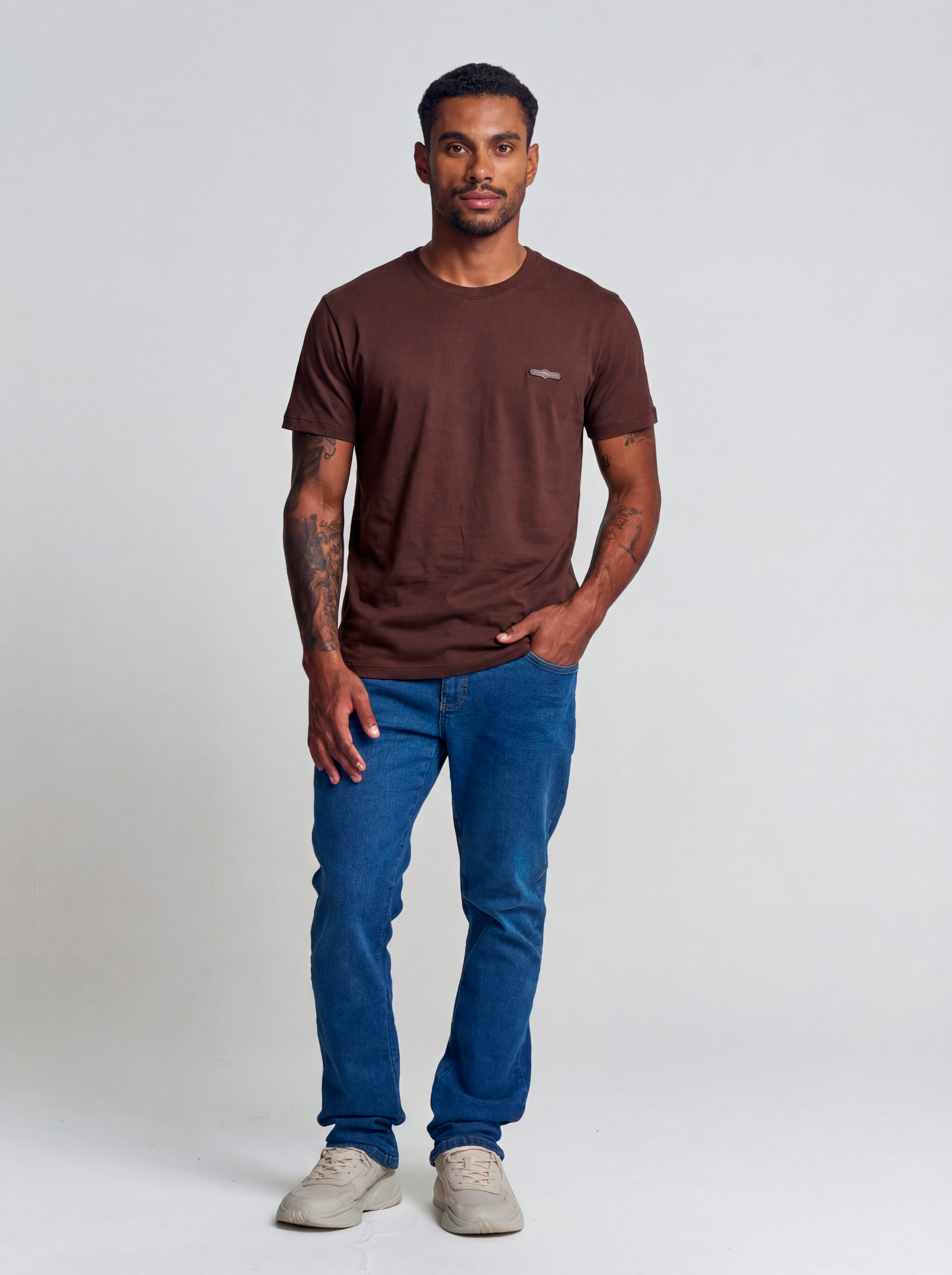 CAMISETA TRITON GG BEGE ARERITA
