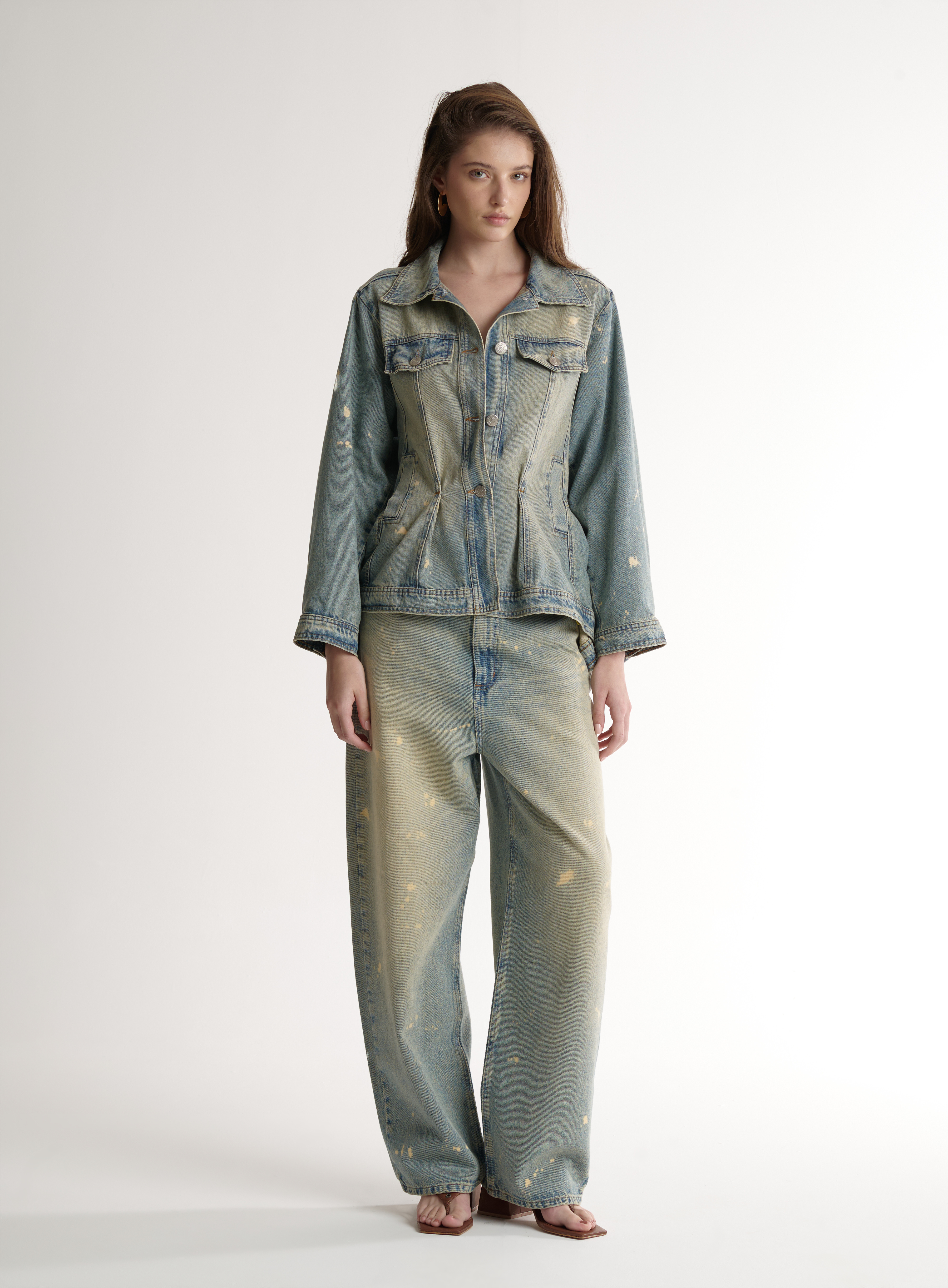JAQUETA JEANS FASHION P INDIGO