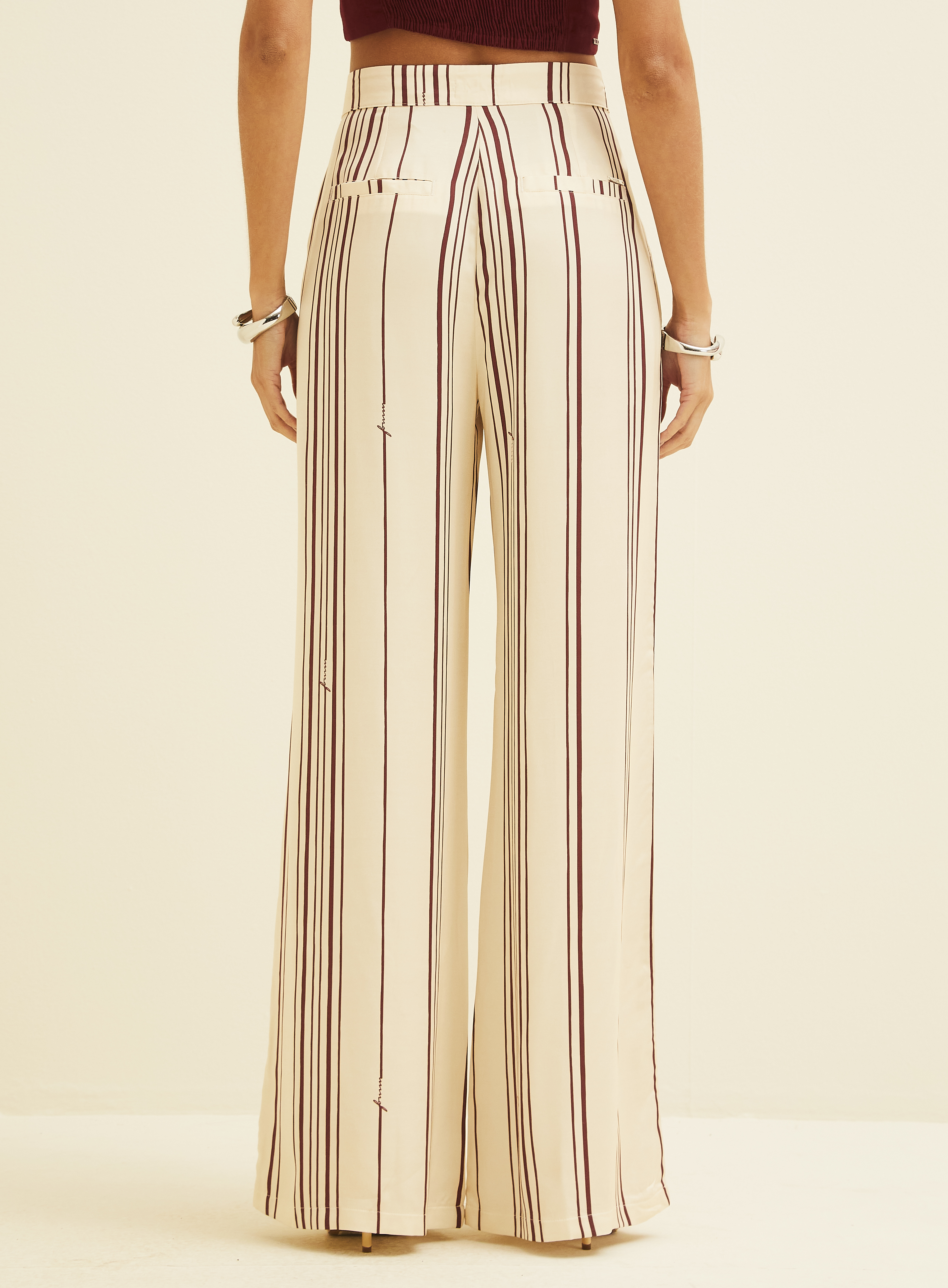 CALÇA ESTAMPADA M FORUM STRIPES