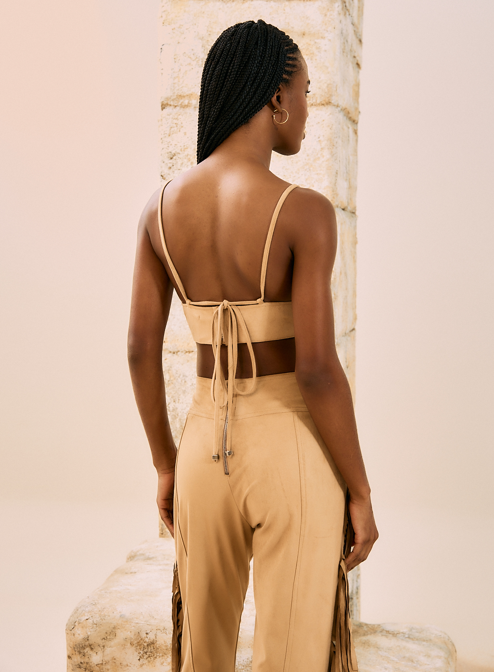 TOP SUEDE G BEGE EGIDO