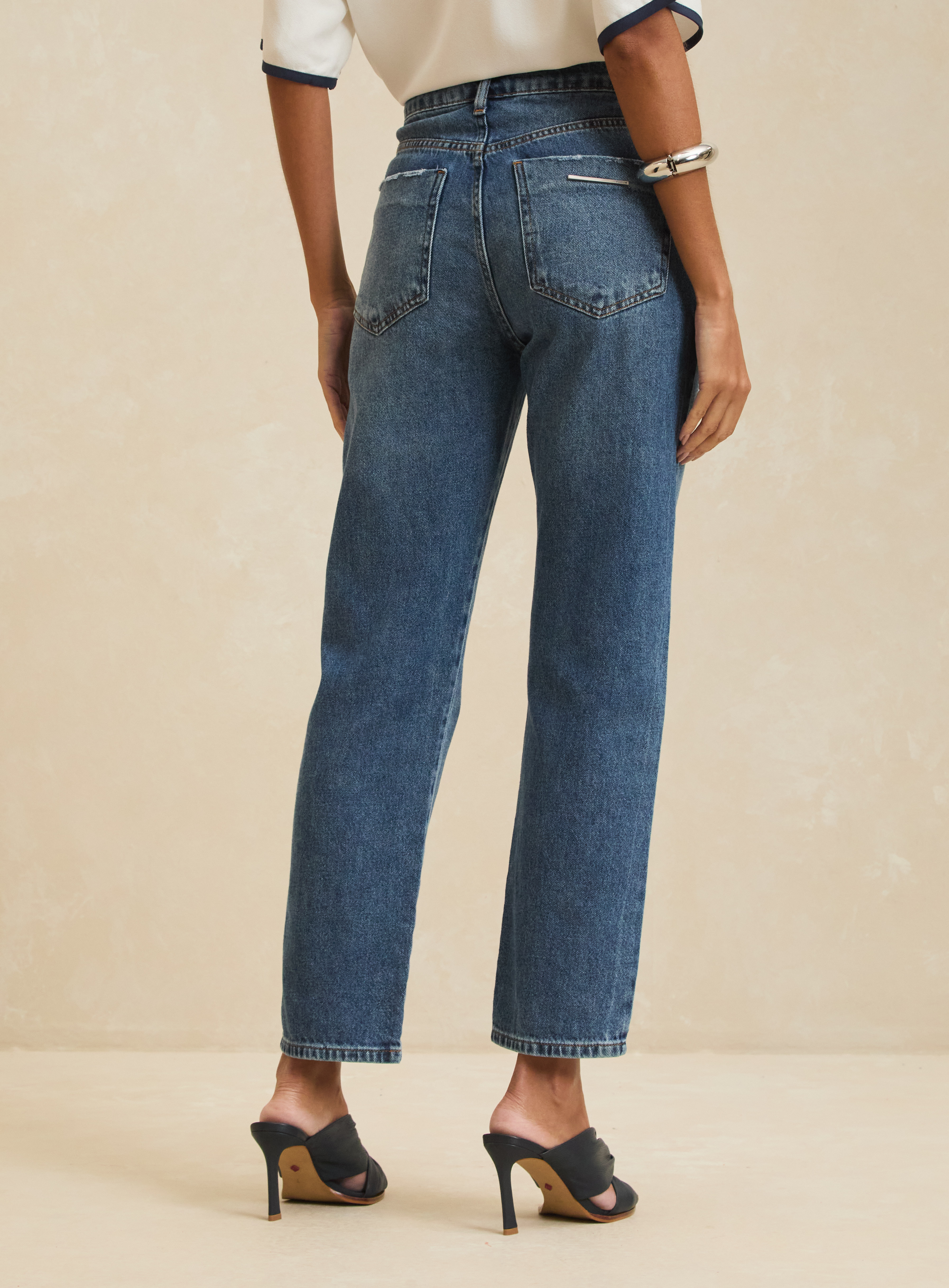 CALÇA JEANS NADIA 36 INDIGO