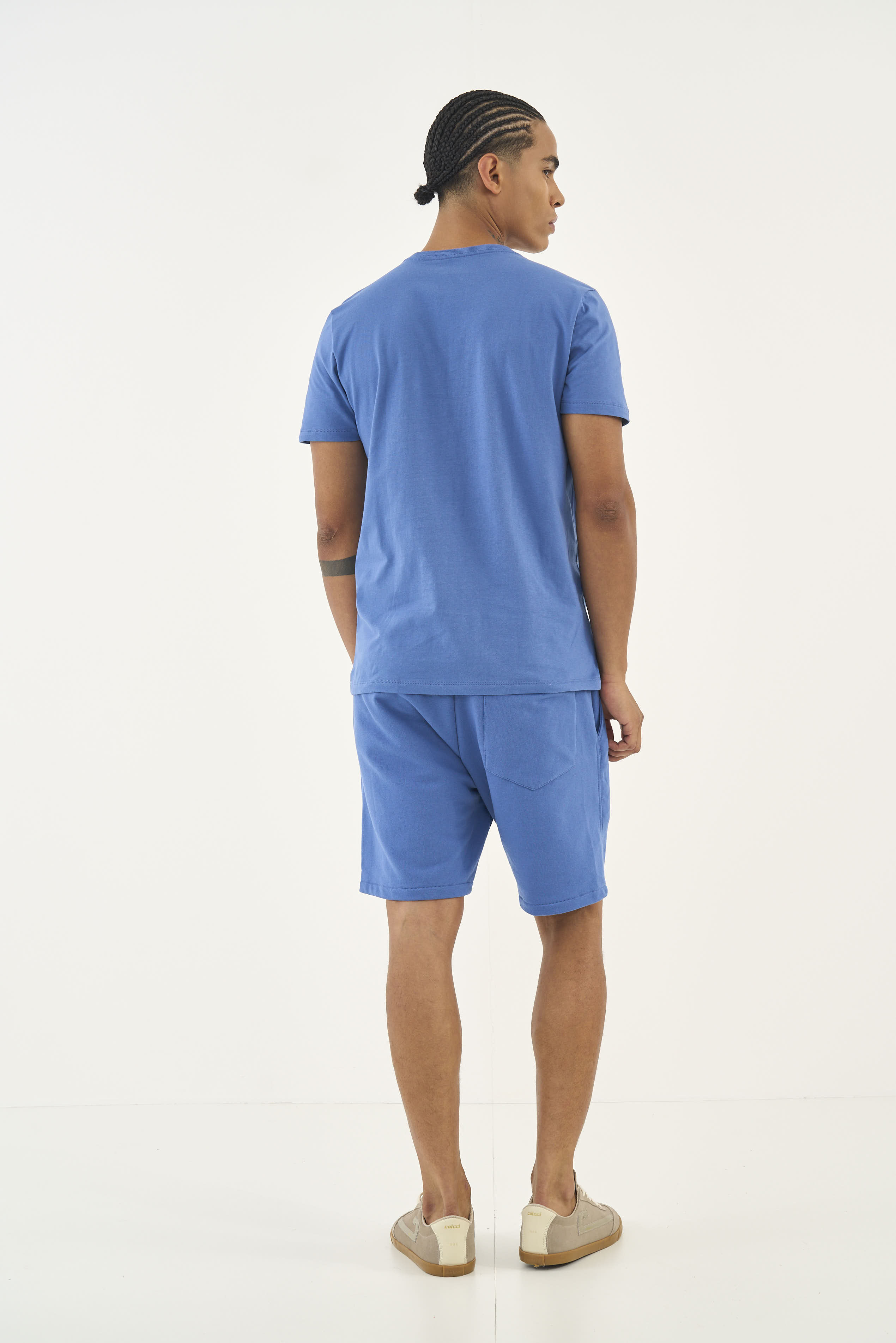 BERMUDA MOLETOM G AMARELO OCHRE