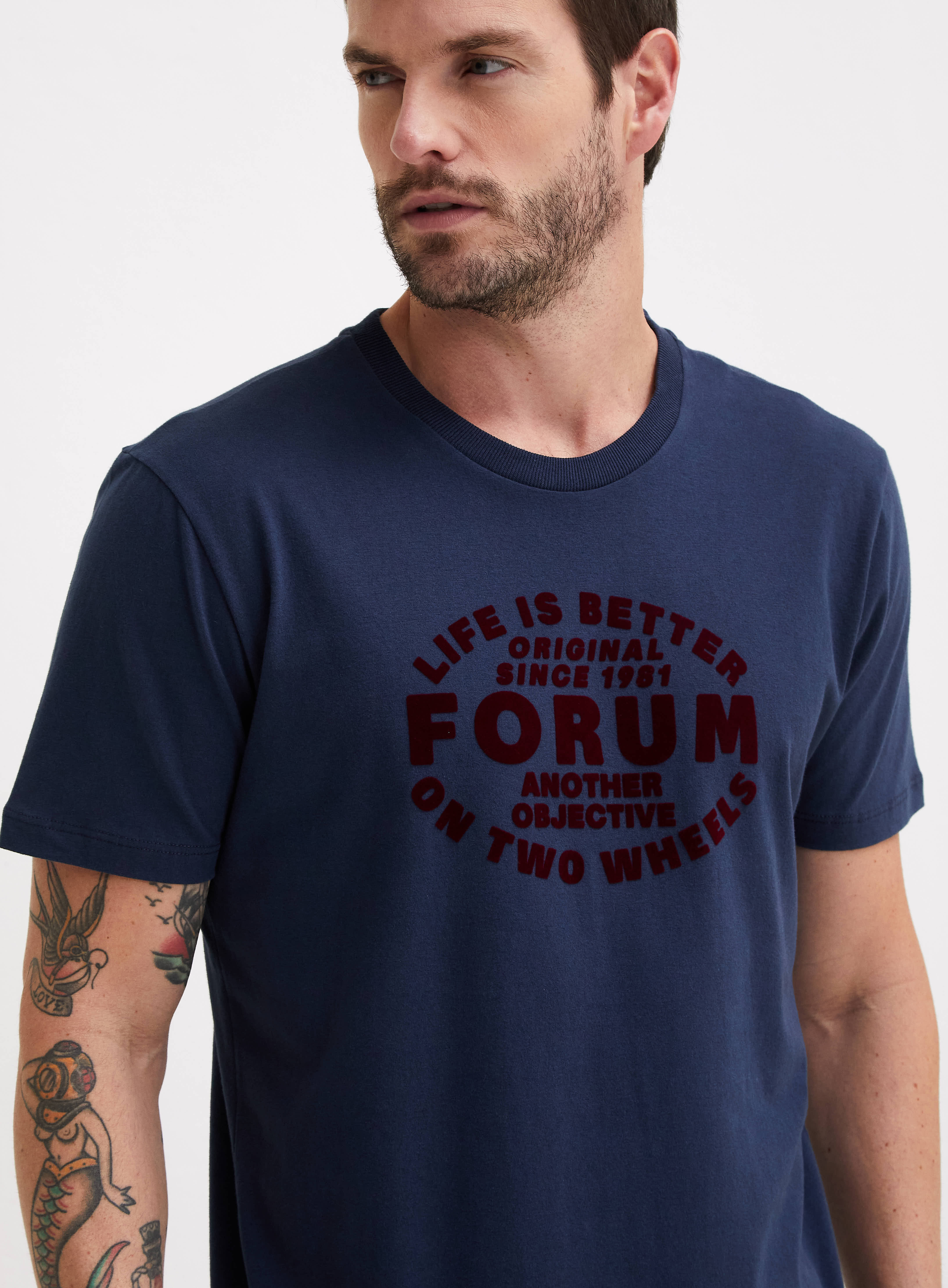 CAMISETA FORUM GG AZUL OLYMPIC