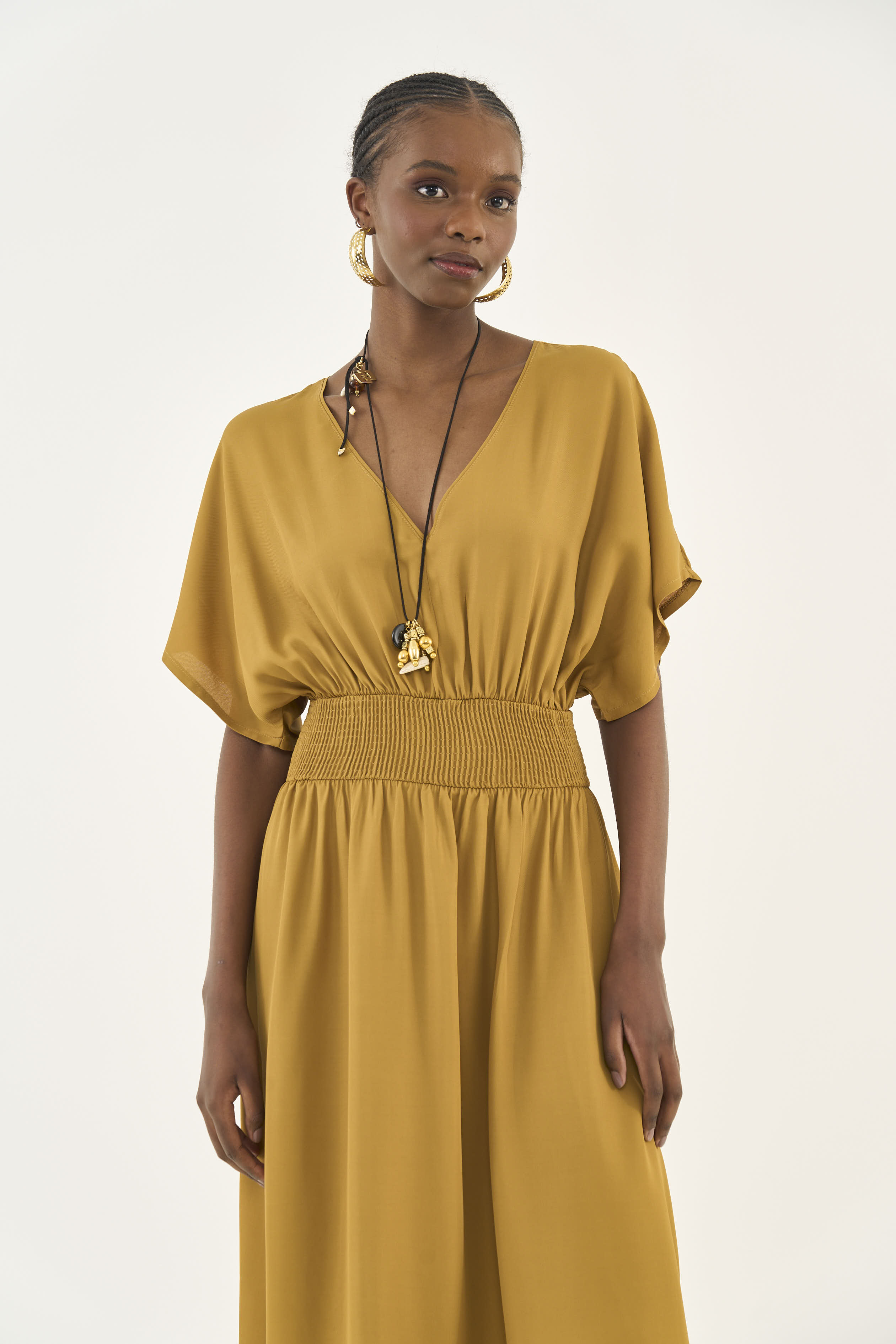 VESTIDO COLCCI G MARROM EBBELA
