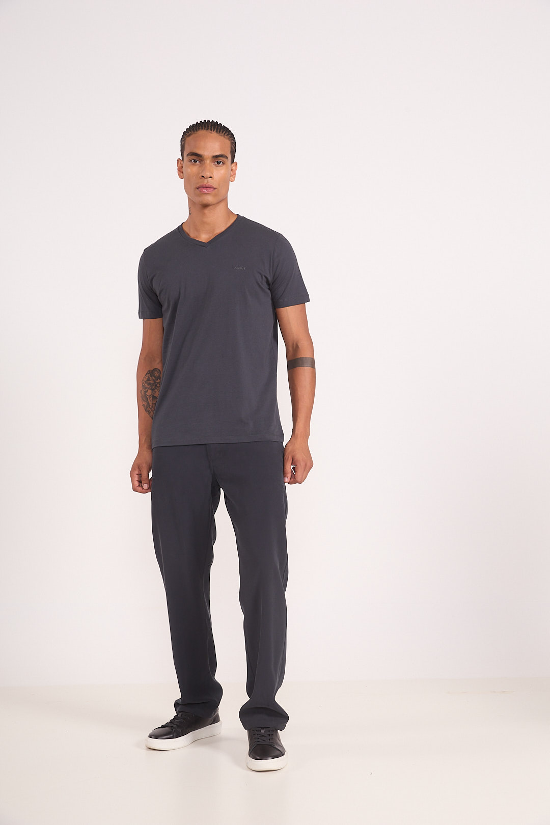CAMISETA COLCCI M CINZA LAYLA