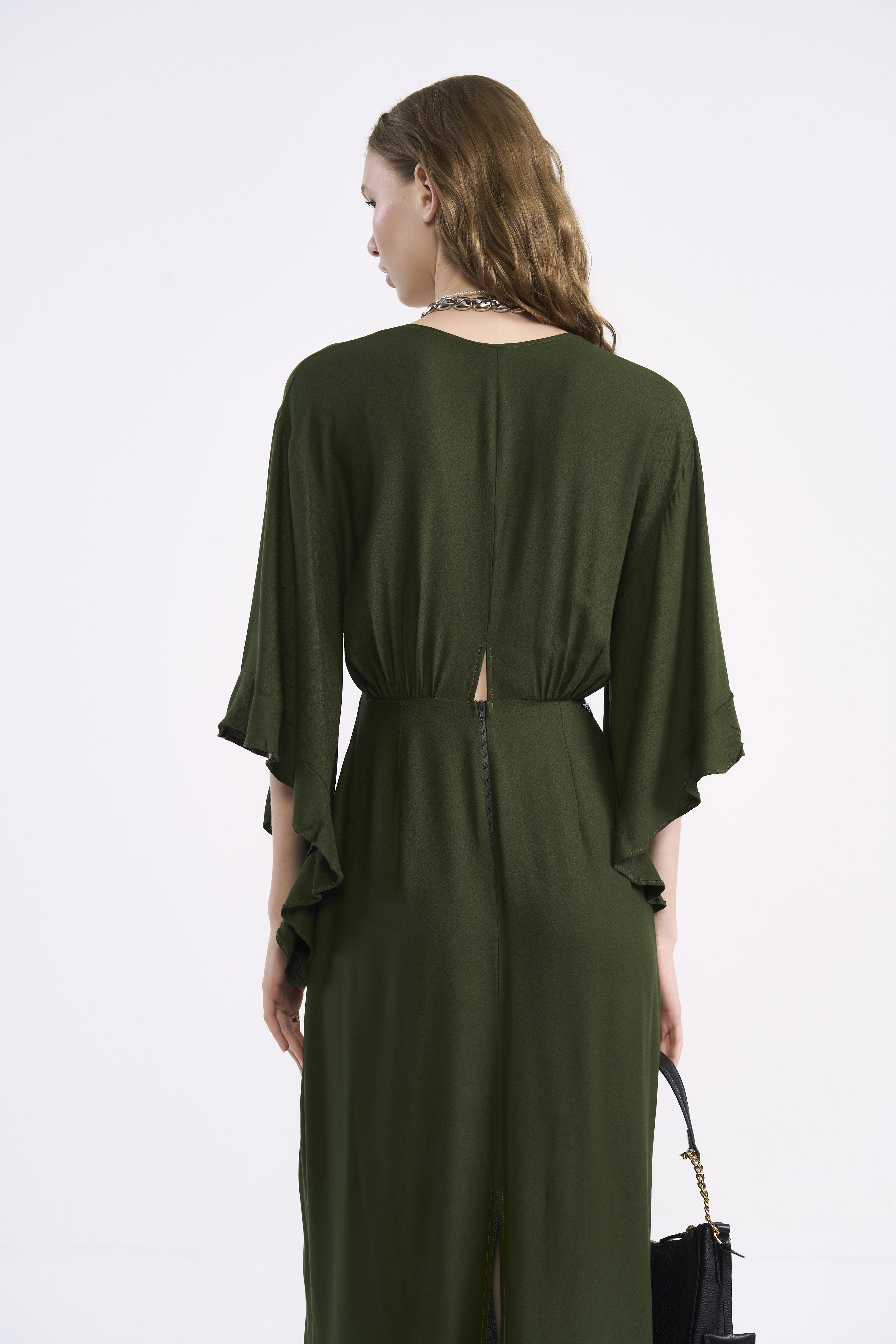 VESTIDO COLCCI P VERDE ÉDEN