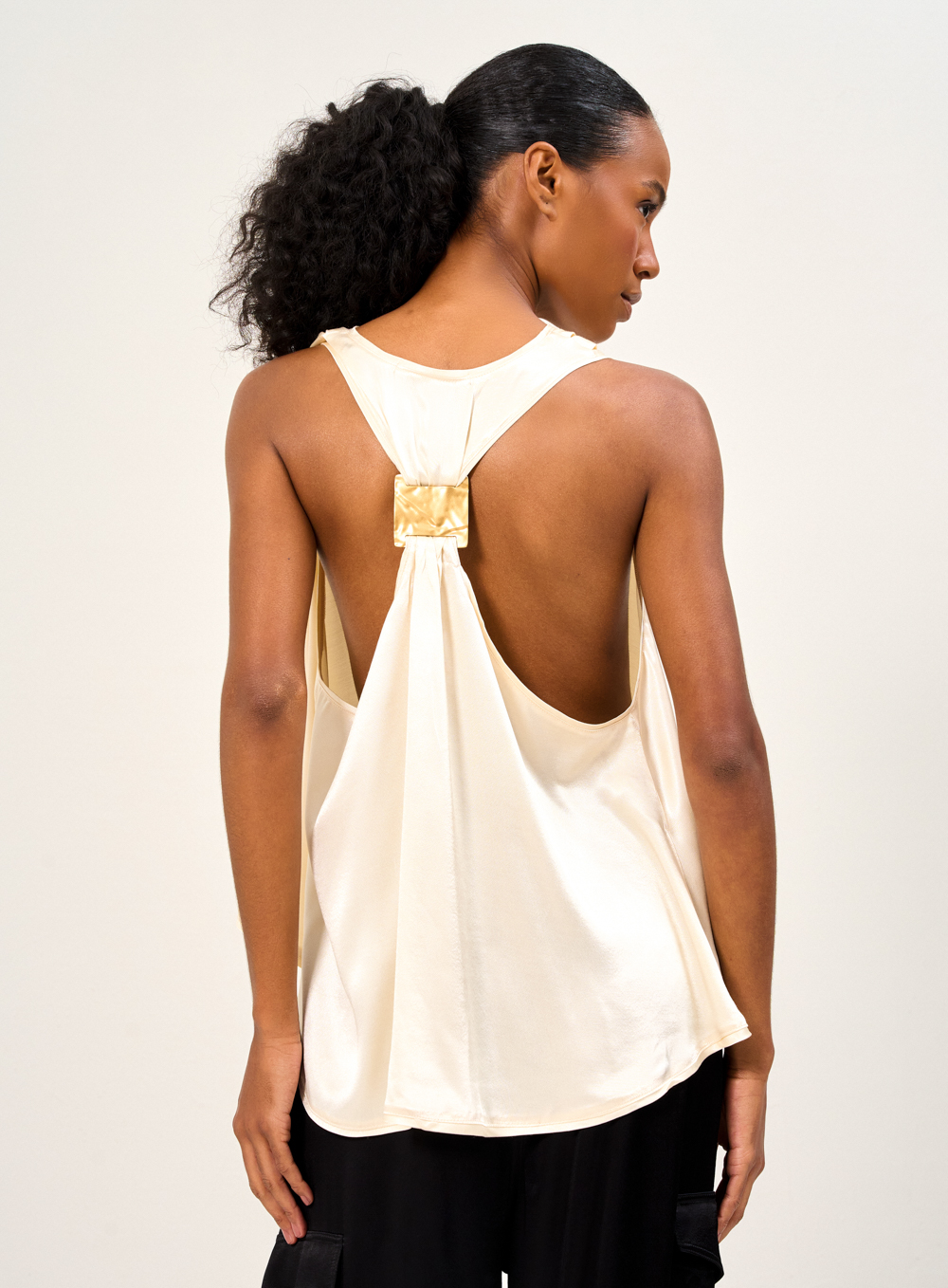 BLUSA OPEN G BEGE VIBES