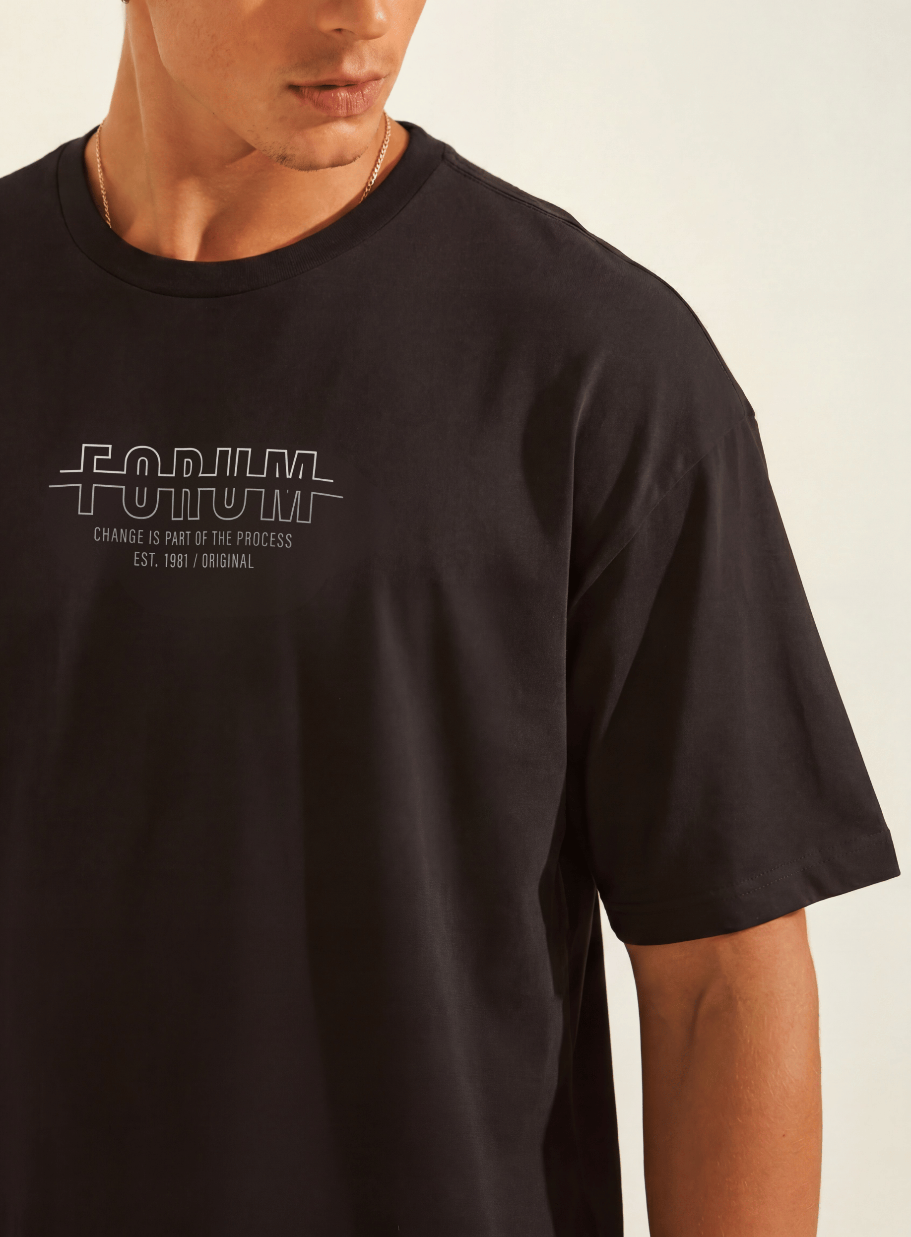 CAMISETA FORUM GG PRETO