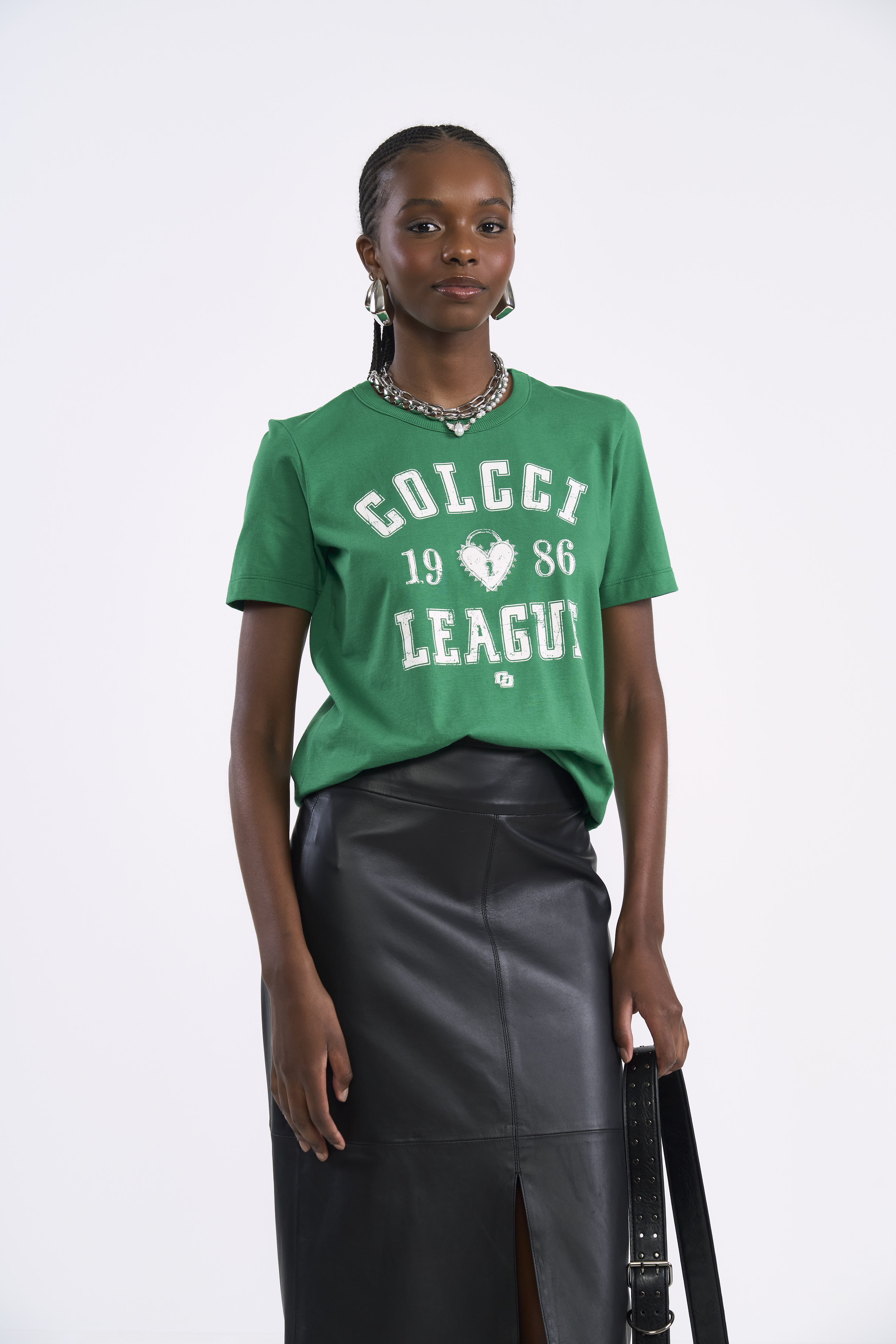 CAMISETA COLCCI PP VERDE VANITY