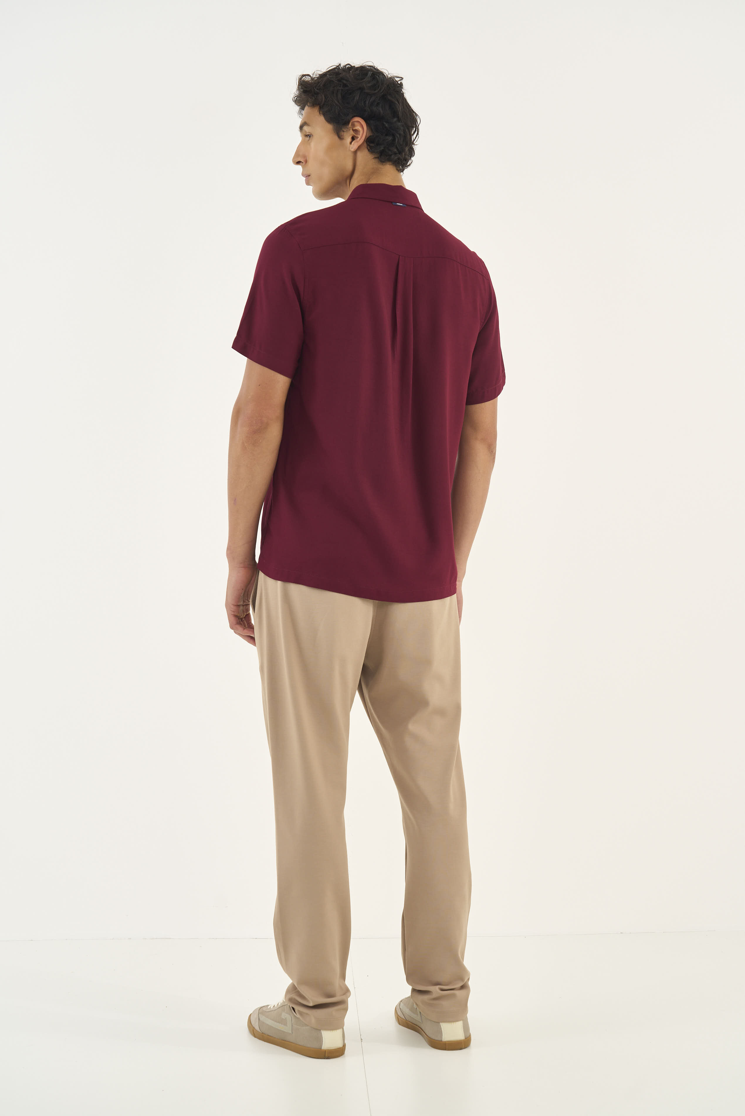 CAMISA RELAX GG BORDO BLOODSTONE