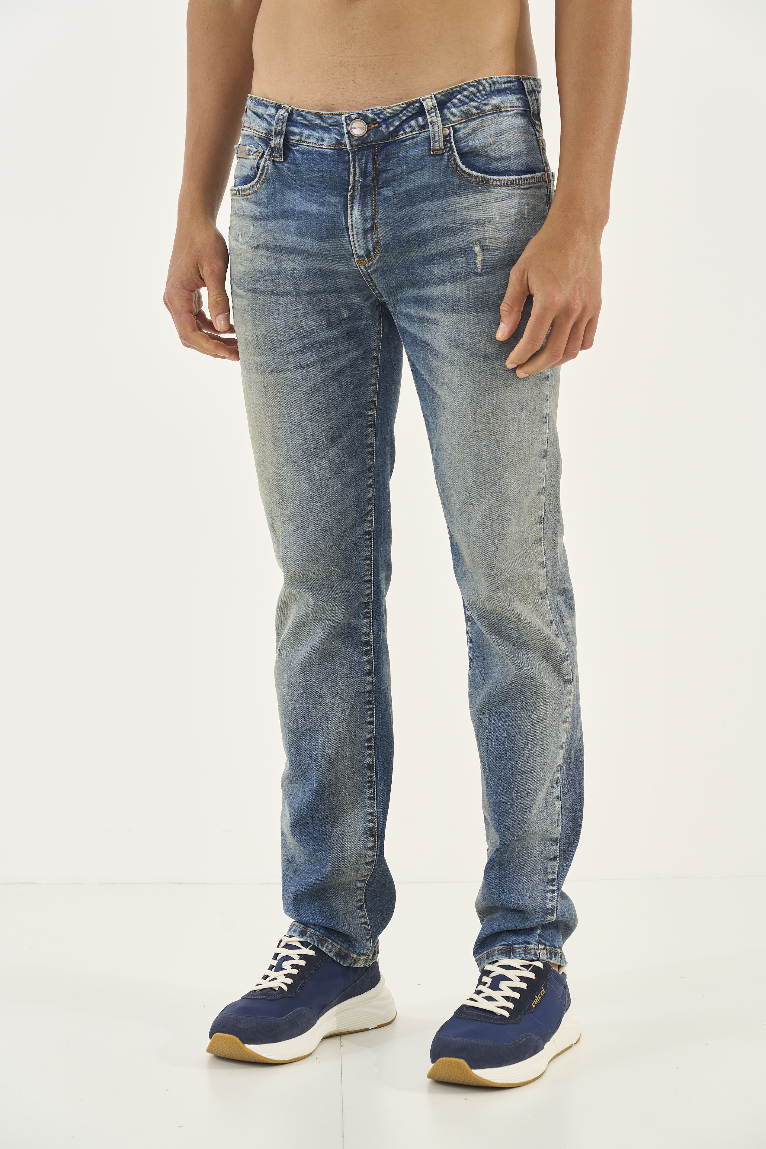 CALÇA JEANS ALEX 42 INDIGO