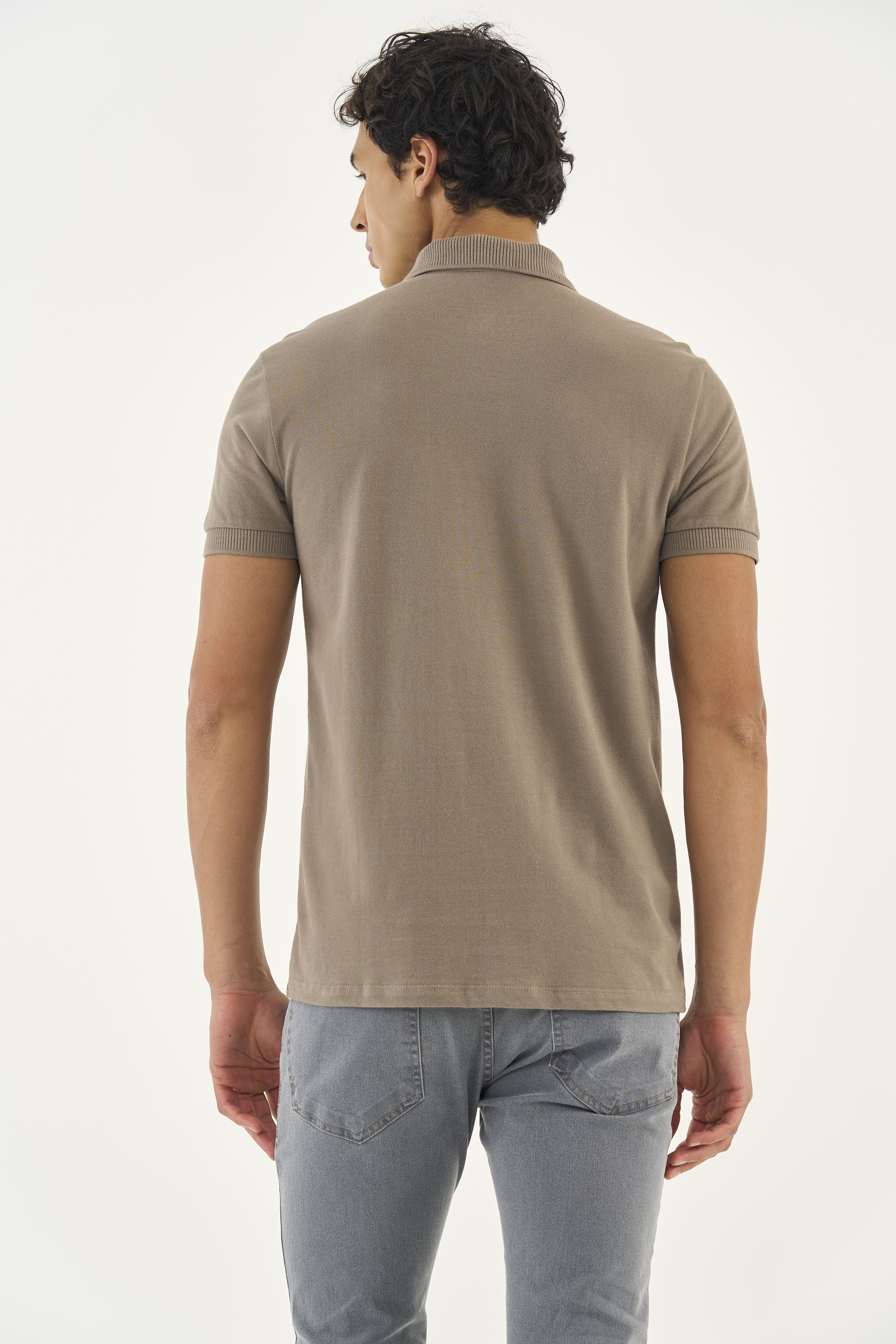 POLO COLCCI G BEGE CINZAS