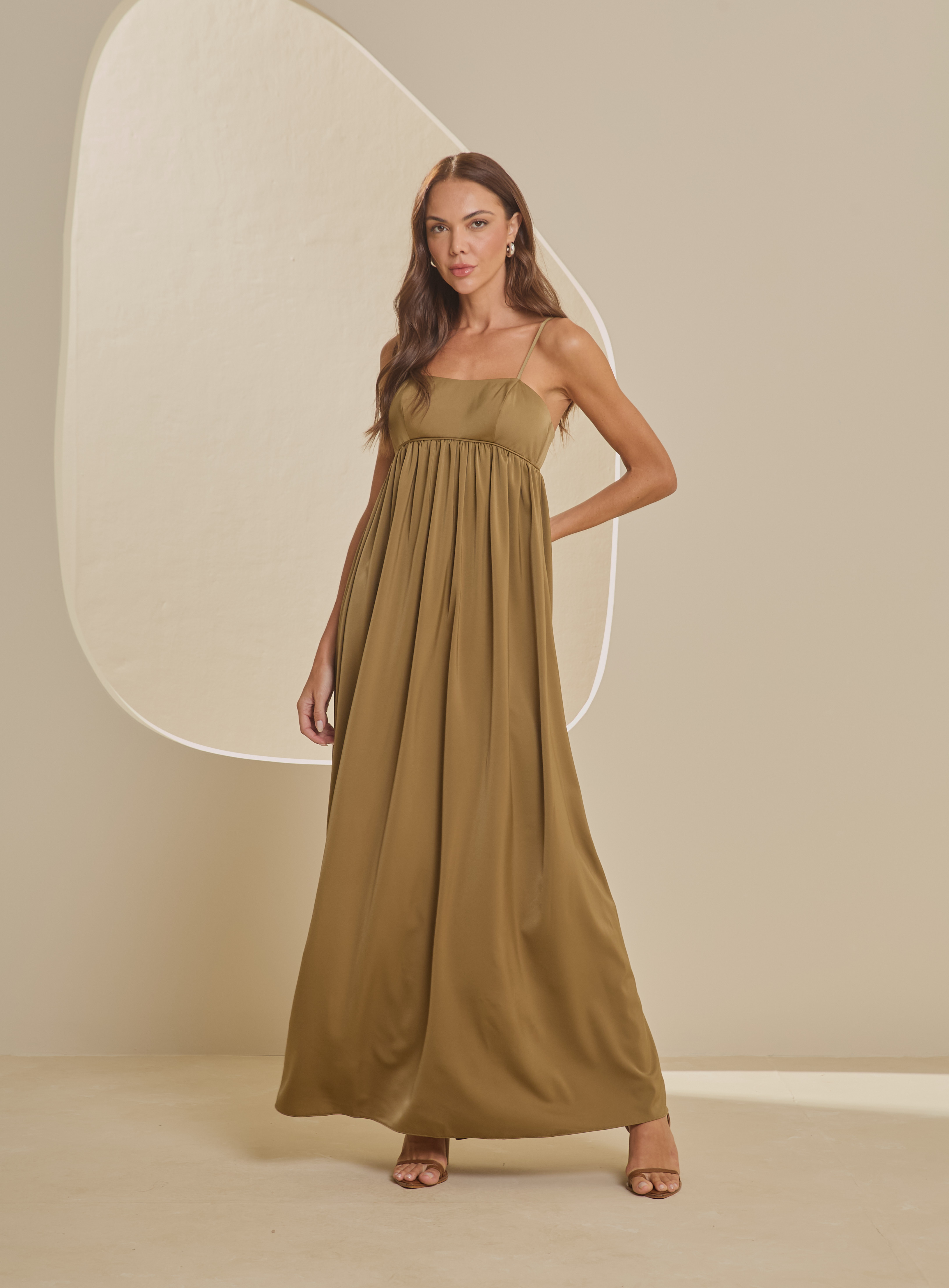 VESTIDO FORUM G VERDE CORSAIR