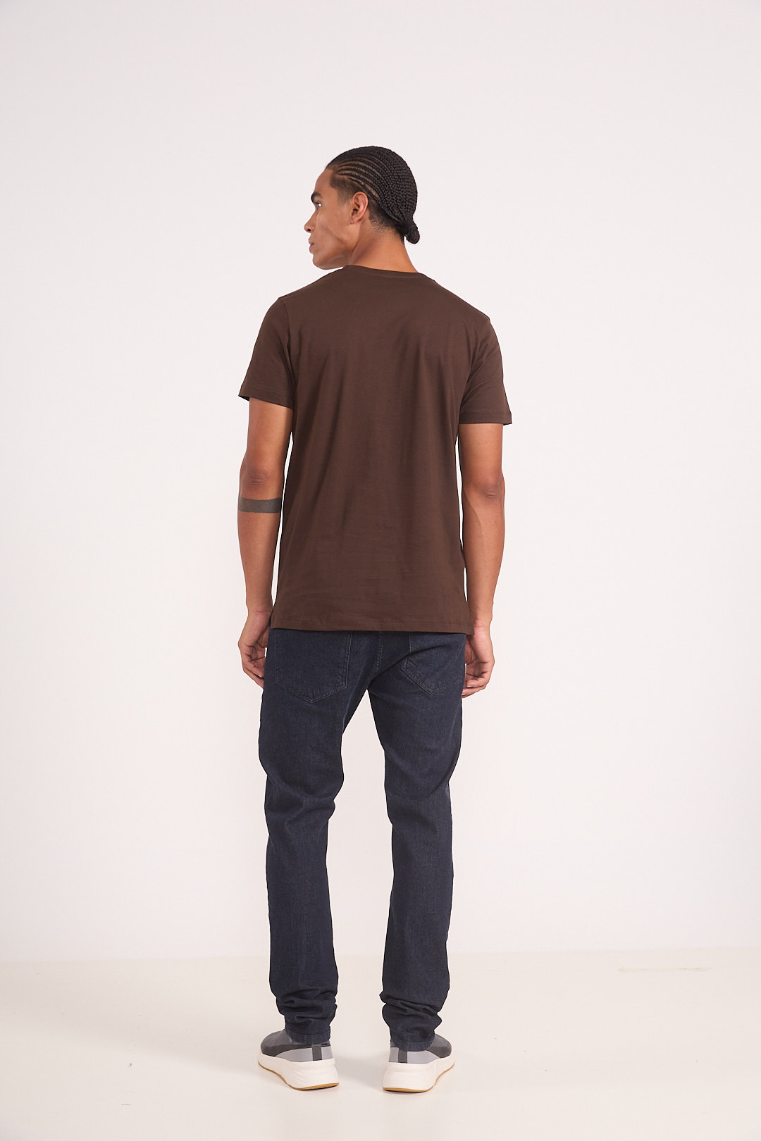 CAMISETA COLCCI P MARROM COCONUT