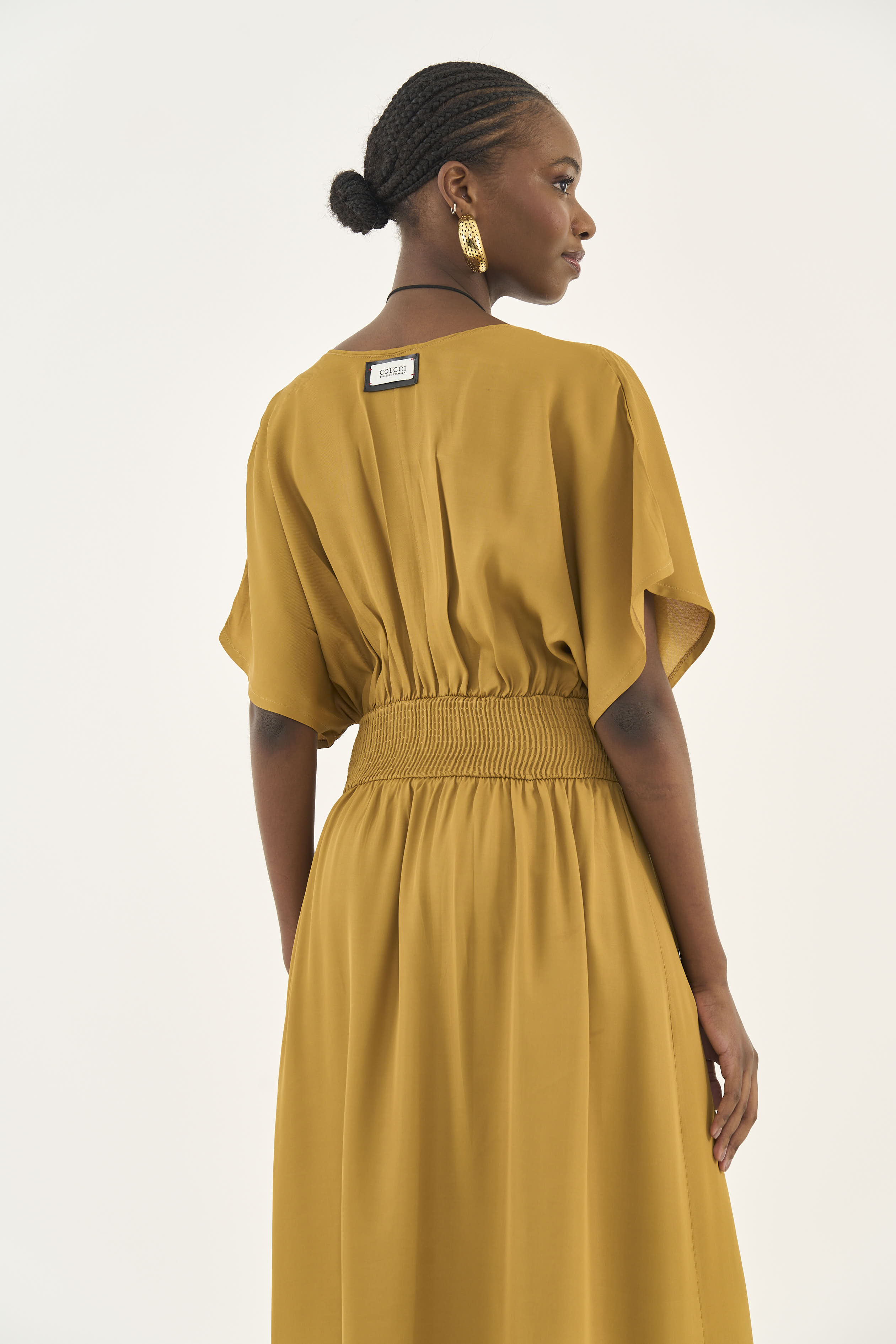VESTIDO COLCCI G MARROM EBBELA