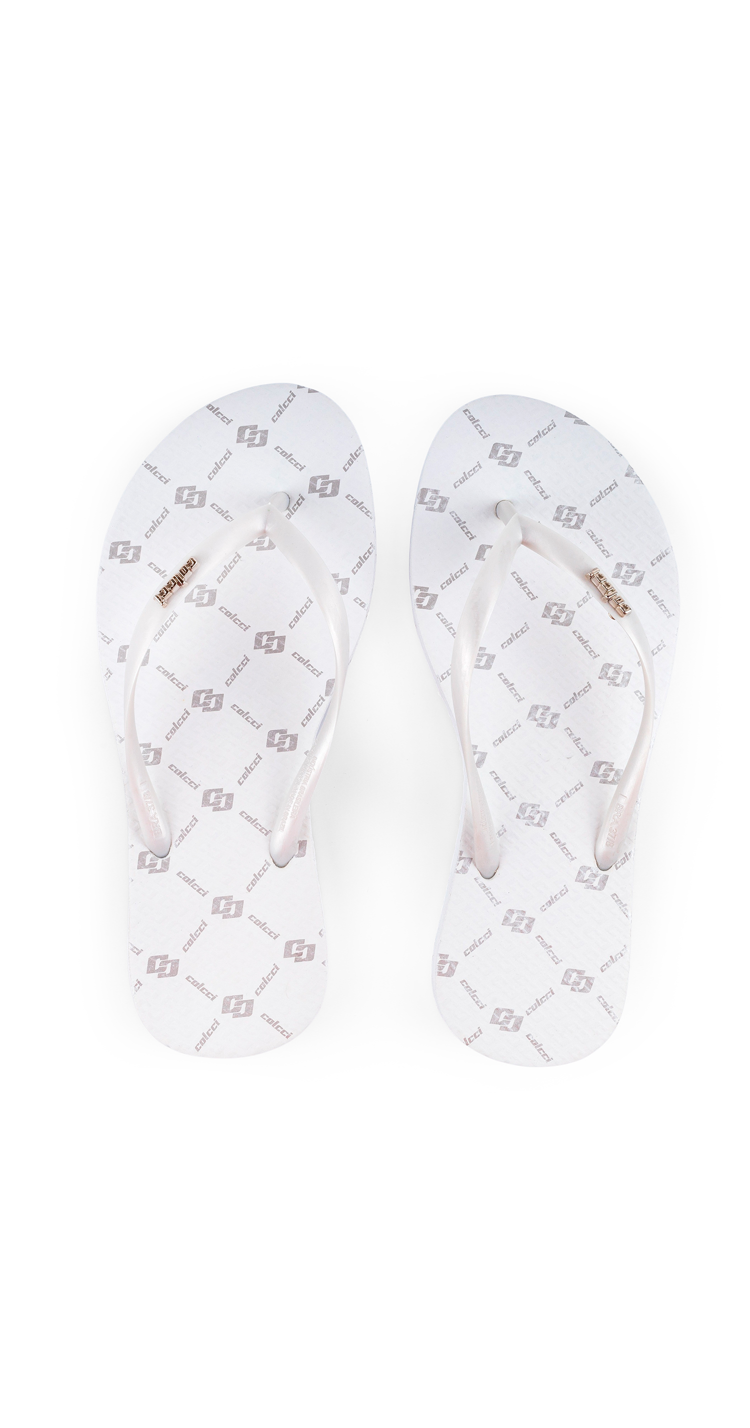 CHINELO FEM MONO METAL COLCCI 33-34 BRANCO
