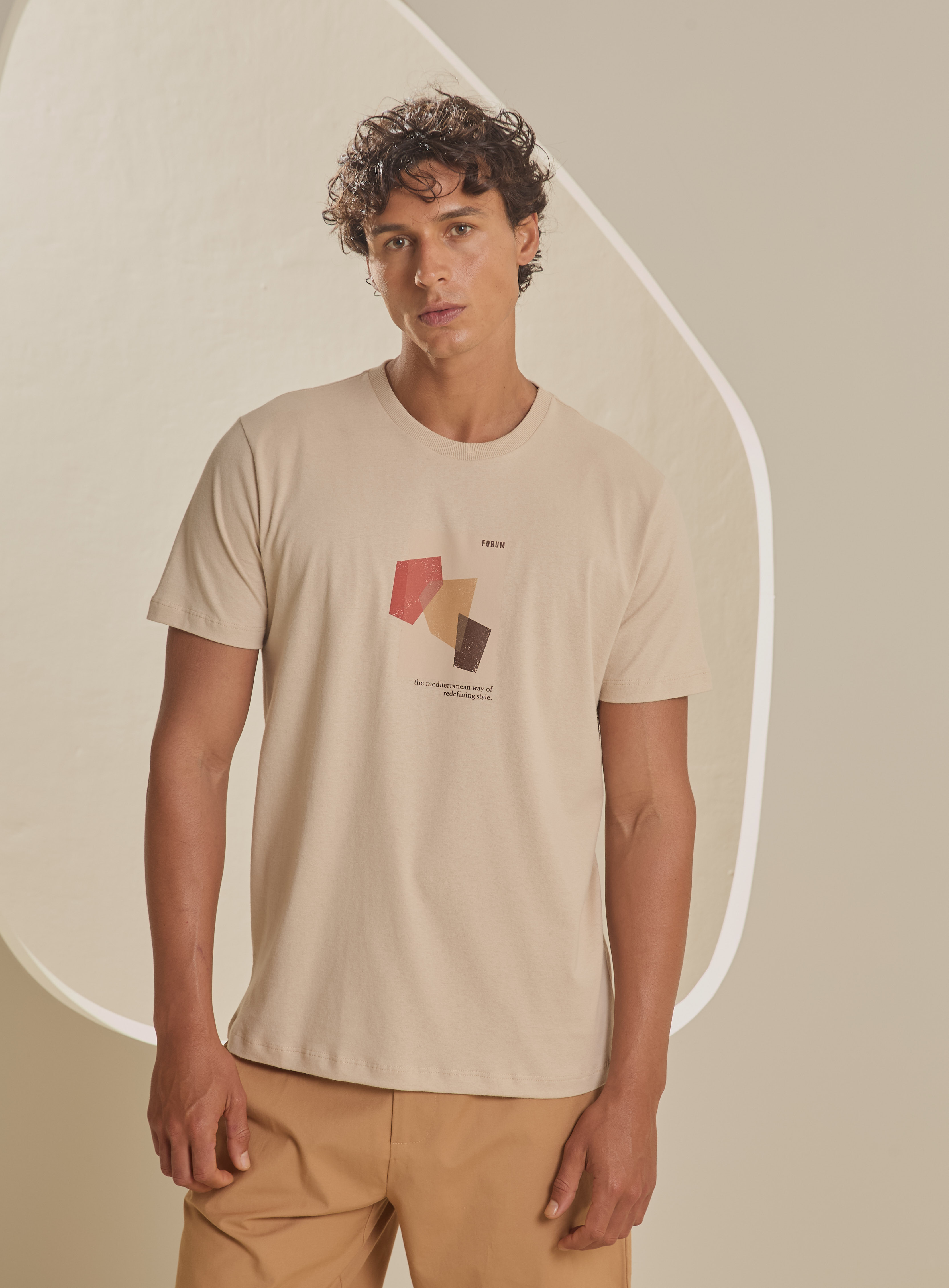 CAMISETA FORUM G BEGE DAISY