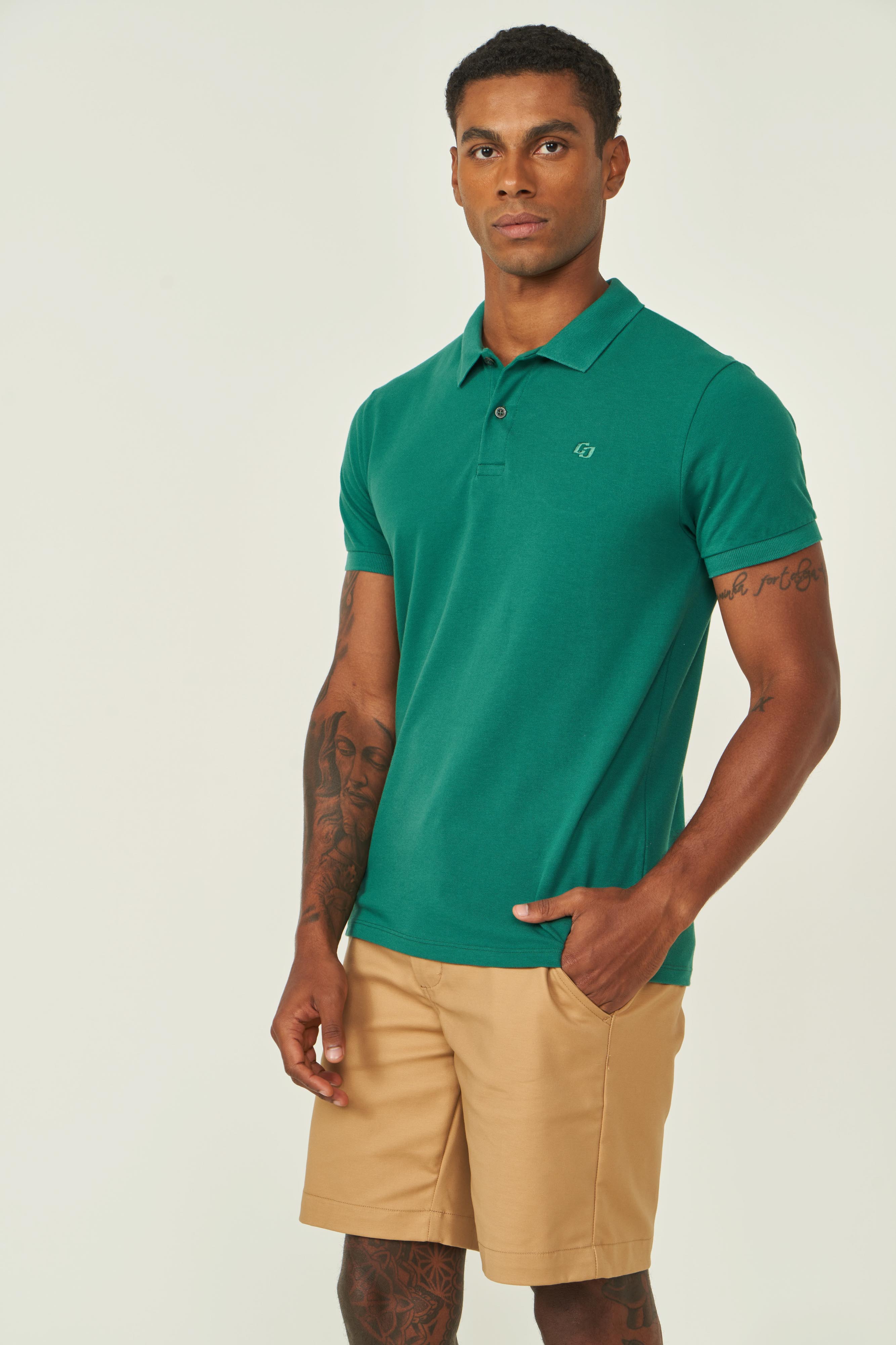 POLO COLCCI GG VERDE JIBOIA