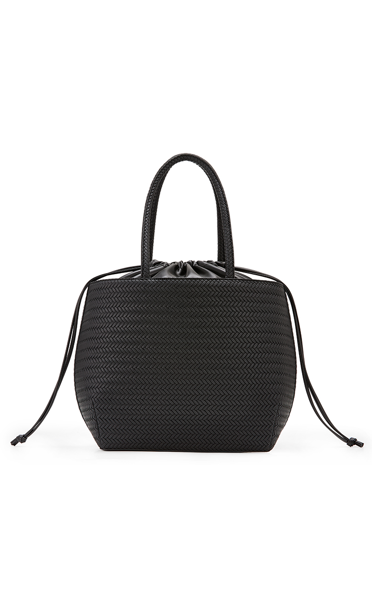 BOLSA COLCCI FEM BUCKET TRESSE U PRETO