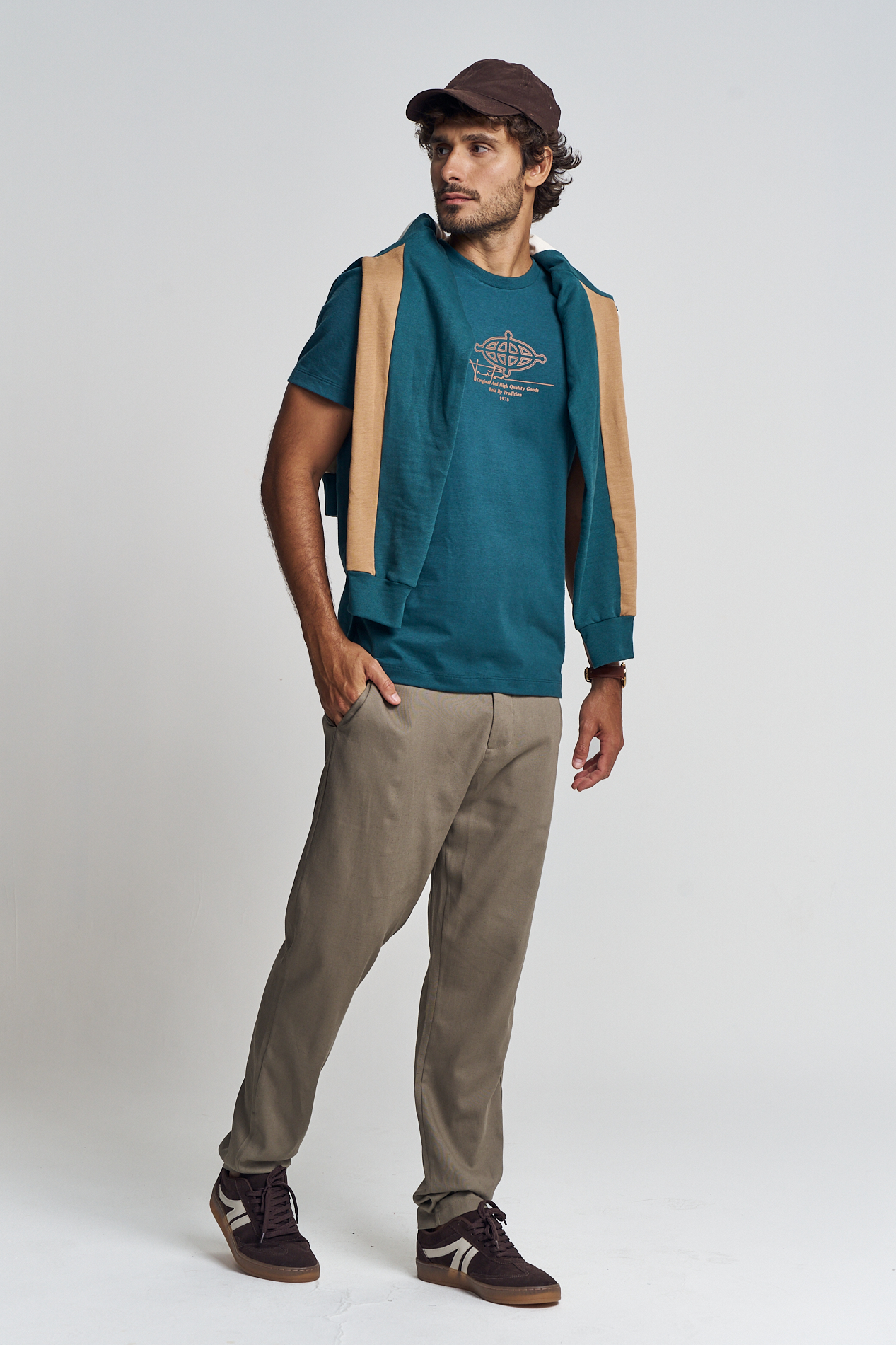 CAMISETA TRITON GG PRETO
